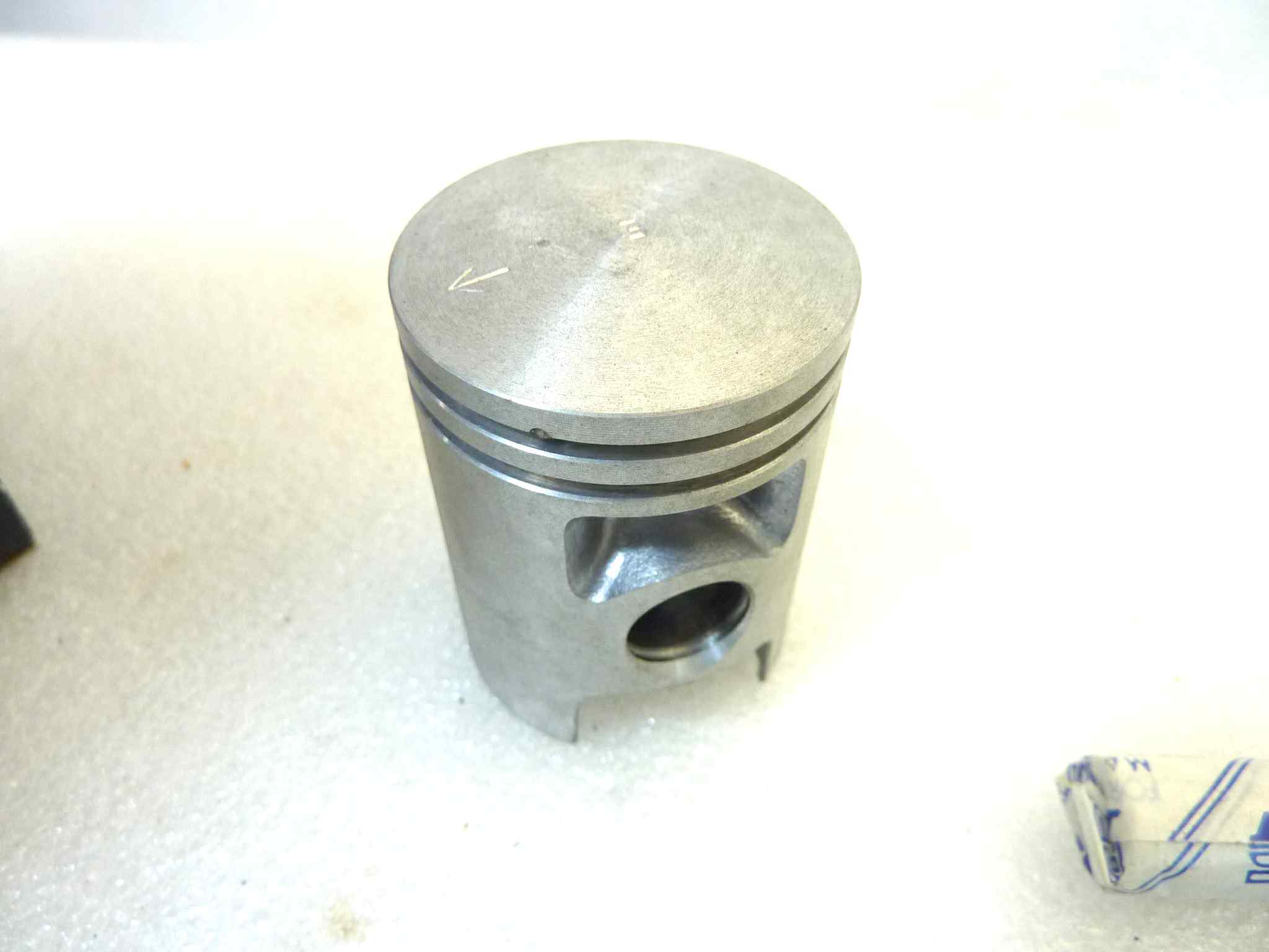 Pistone FBM Minarelli MR 4 50cc Asso Werke diametro 38 cod 4714 NUOVO Fondo di magazzino, VEDI FOTO, LEGGI DESCRIZIONE - immagine 8