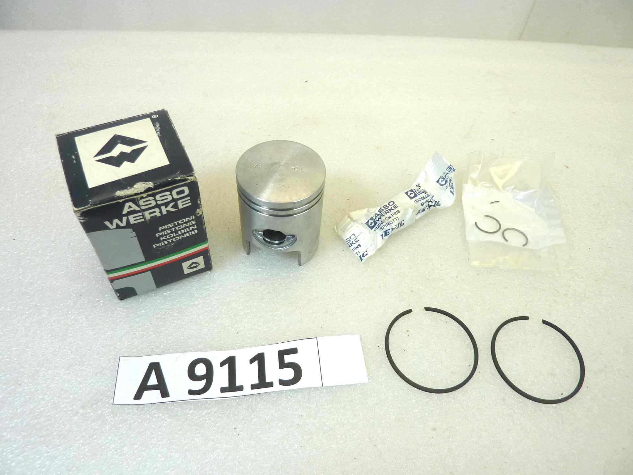 Pistone Sfera Asso Werke diametro 41 cod 5198 NUOVO Fondo di magazzino, VEDI FOTO, LEGGI DESCRIZIONE