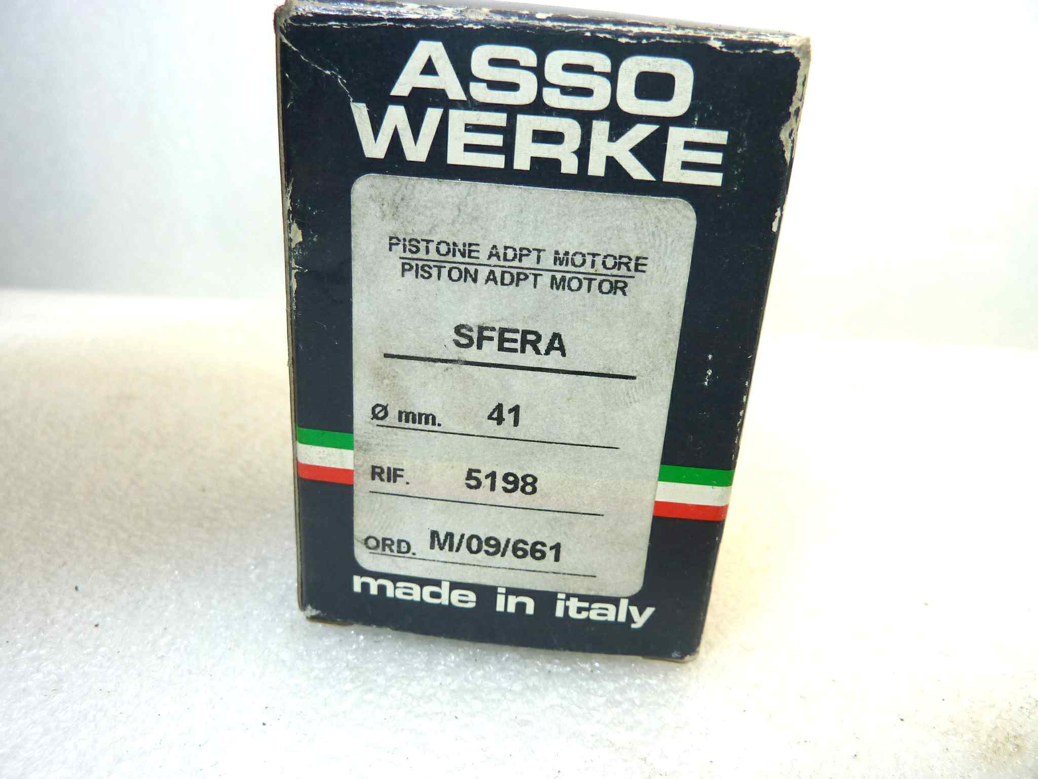 Pistone Sfera Asso Werke diametro 41 cod 5198 NUOVO Fondo di magazzino, VEDI FOTO, LEGGI DESCRIZIONE - immagine 3