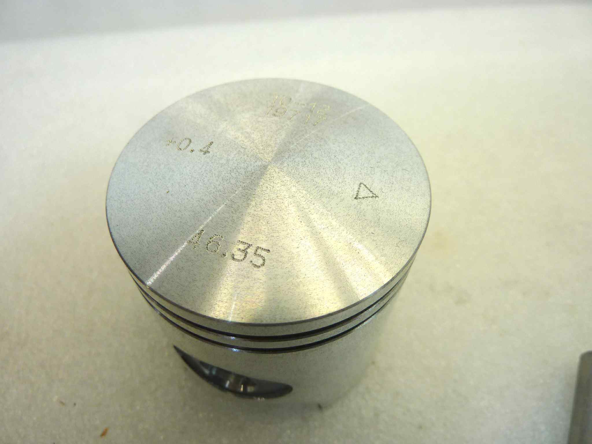 Pistone Minarelli trasf. Yamaha Vertex diametro 46,4 cod 22372040 NUOVO Fondo di magazzino, VEDI FOTO, LEGGI DESCRIZIONE - immagine 9