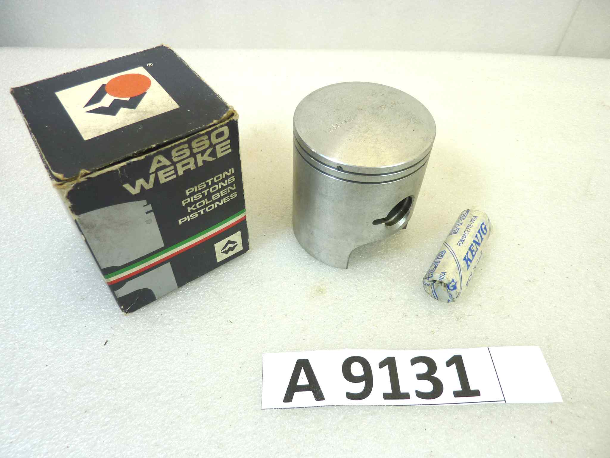 Pistone Rotax Asso Werke diametro 54-97 cod 5045 FO5400 no fasce no seeger NUOVO Fondo di magazzino, VEDI FOTO, LEGGI DESCRIZIONE