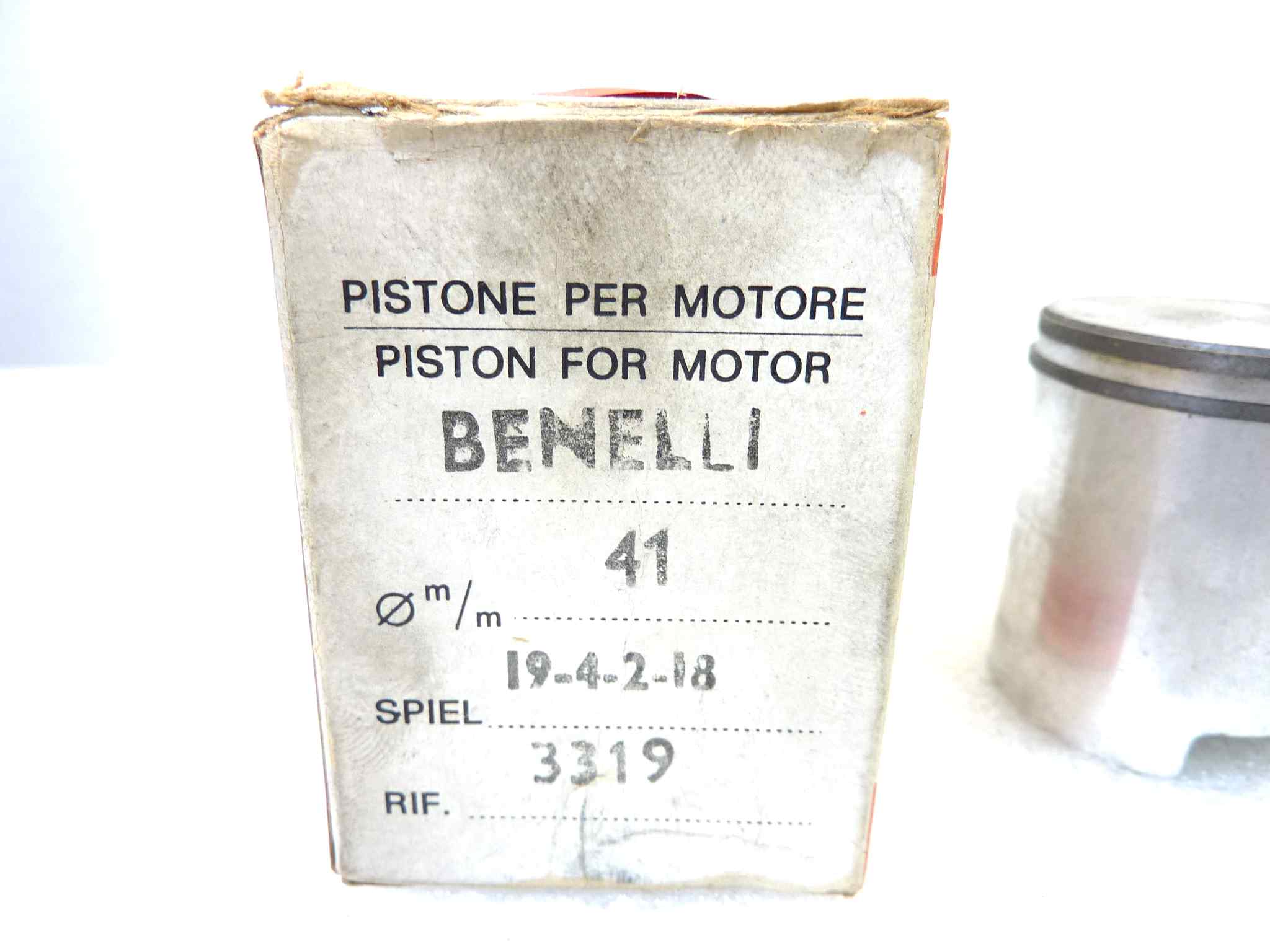 Pistone Benelli Asso diametro 41 cod 3319 NUOVO Fondo di magazzino, VEDI FOTO, LEGGI DESCRIZIONE - immagine 2