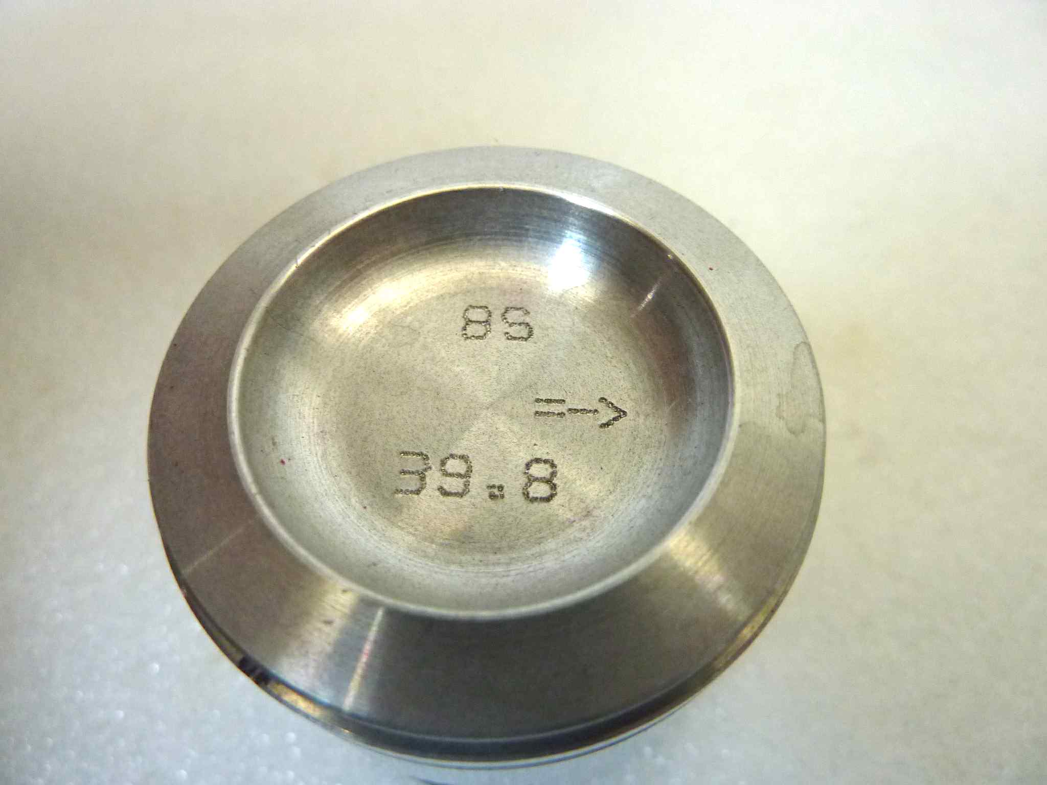 Pistone Ciao Piaggio Vertex diametro 39,8 (spin 10) no seeger cod 1980 NUOVO Fondo di magazzino, VEDI FOTO, LEGGI DESCRIZIONE - immagine 9