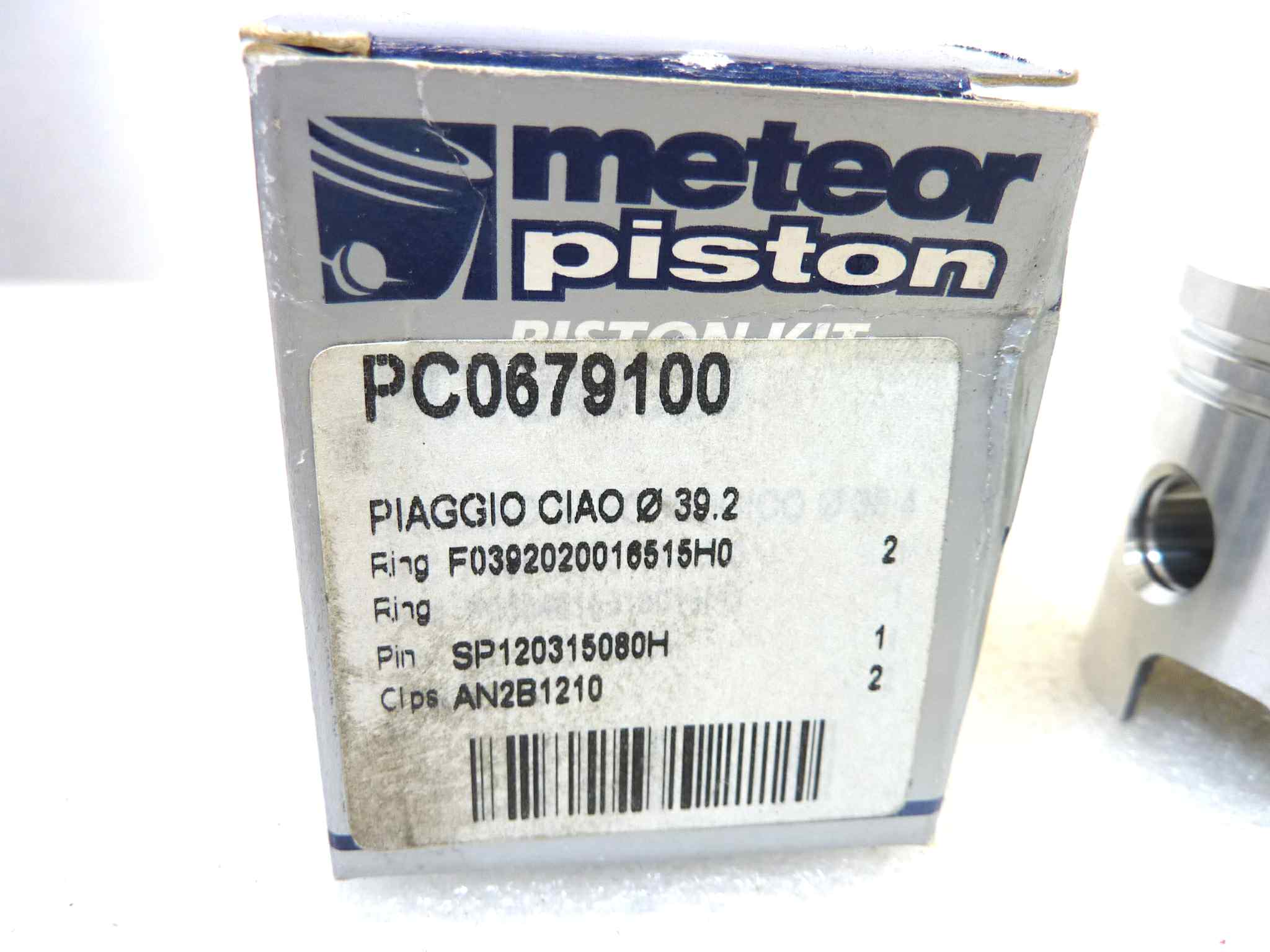 Pistone Ciao Piaggio Meteor diametro 39,2 cod PC 0679100 NUOVO Fondo di magazzino, VEDI FOTO, LEGGI DESCRIZIONE - immagine 2