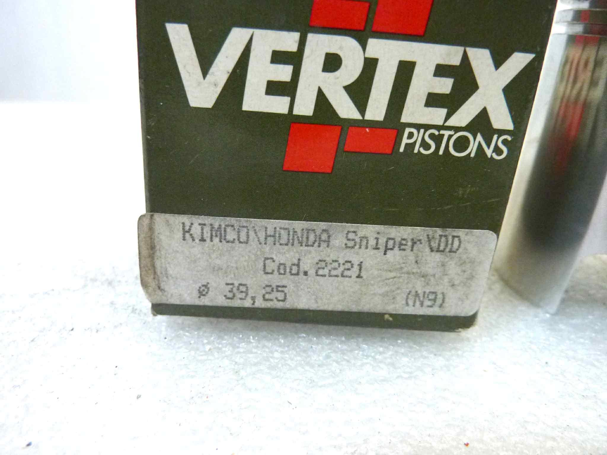 Pistone Honda Kimco Sniper DD Vertex diametro 39,25 cod 2221 NUOVO Fondo di magazzino, VEDI FOTO, LEGGI DESCRIZIONE - immagine 2