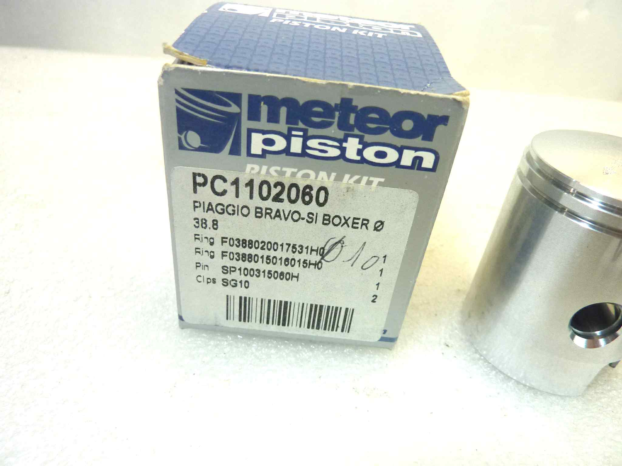 Pistone Piaggio Bravo Si Boxer Meteor diametro 38,8 (spin 10) cod PC 1102060 NUOVO Fondo di magazzino, VEDI FOTO, LEGGI DESCRIZIONE - immagine 2