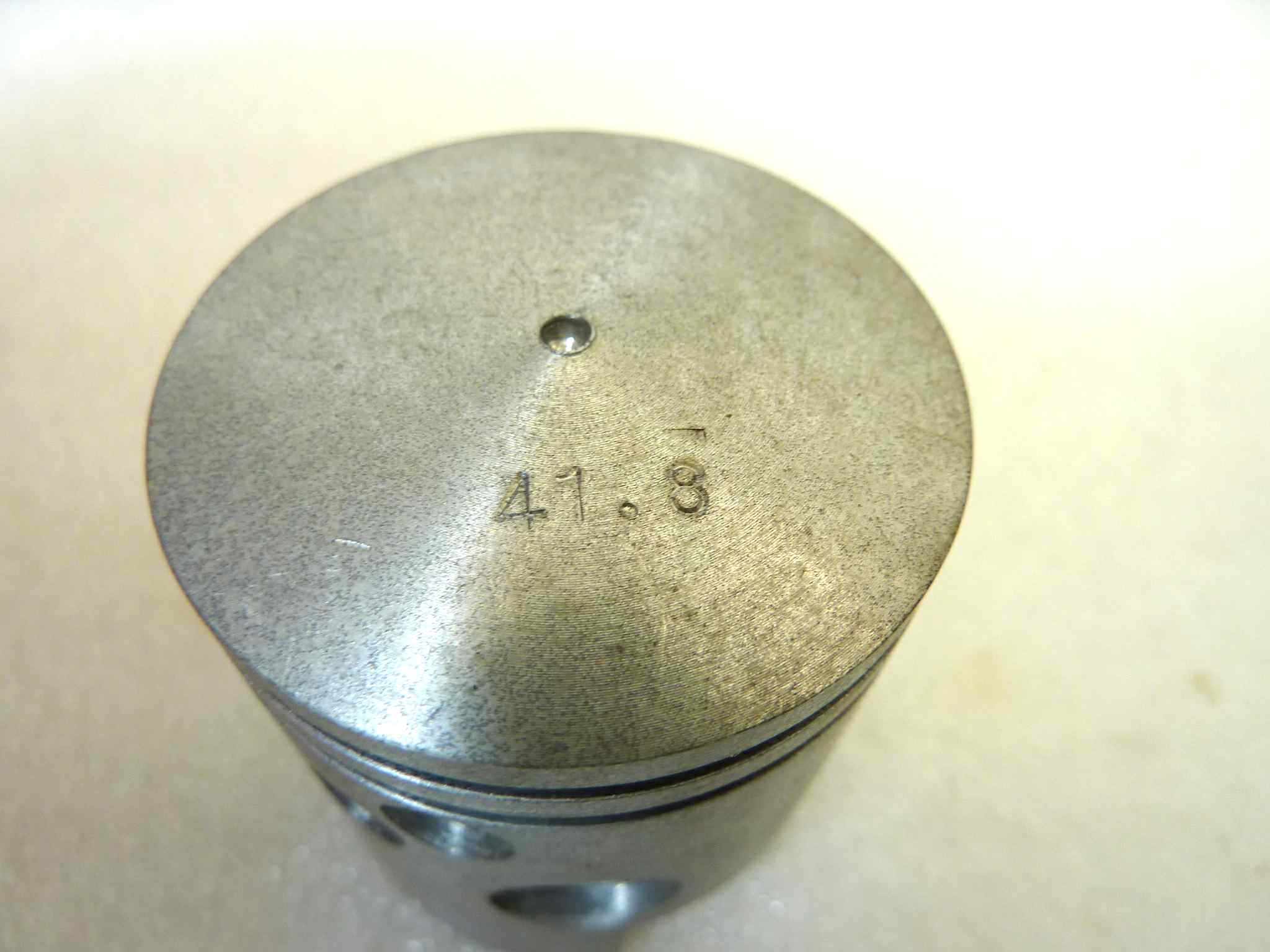 Pistone Polini M50 Vertex diametro 41,8 (spin 12) cod 4600 o 1466 NUOVO Fondo di magazzino, VEDI FOTO, LEGGI DESCRIZIONE - immagine 3