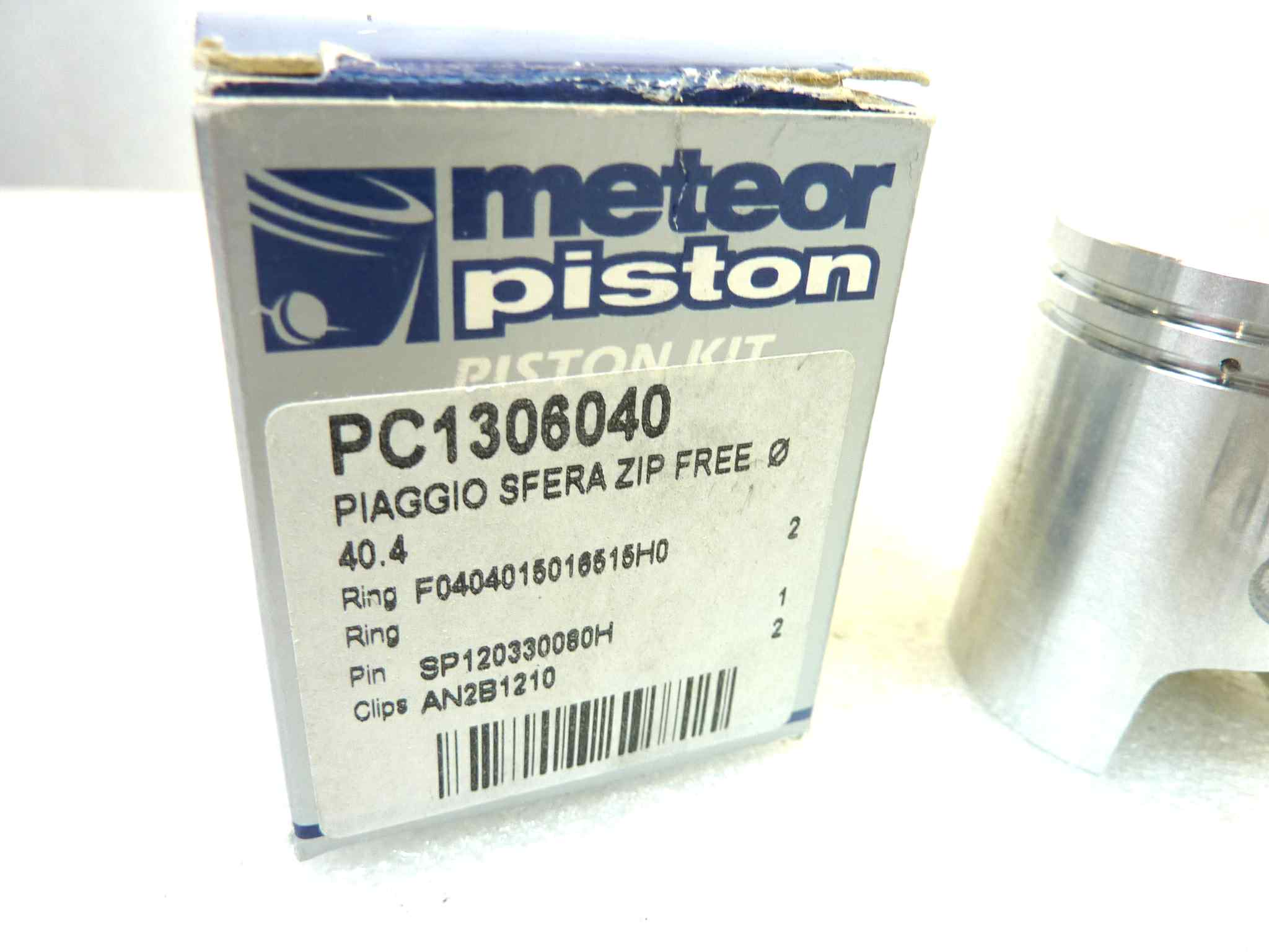 Pistone Piaggio Sfera Zip free Meteor diametro 40,4 cod PC 1306040 NUOVO Fondo di magazzino, VEDI FOTO, LEGGI DESCRIZIONE - immagine 2