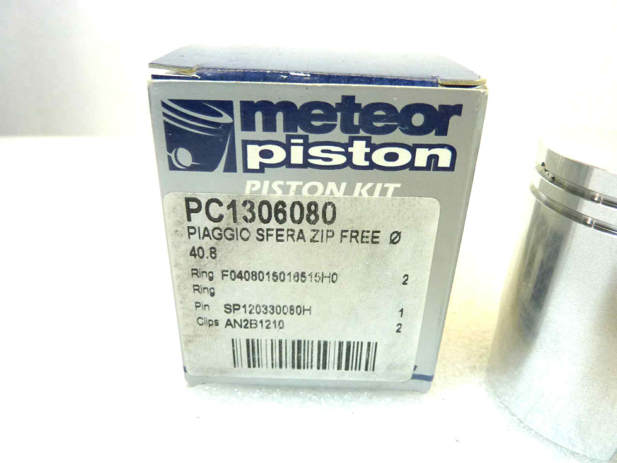 Pistone Piaggio Sfera Zip free Meteor diametro 40,8 cod PC 1306080 NUOVO Fondo di magazzino, VEDI FOTO, LEGGI DESCRIZIONE - immagine 2