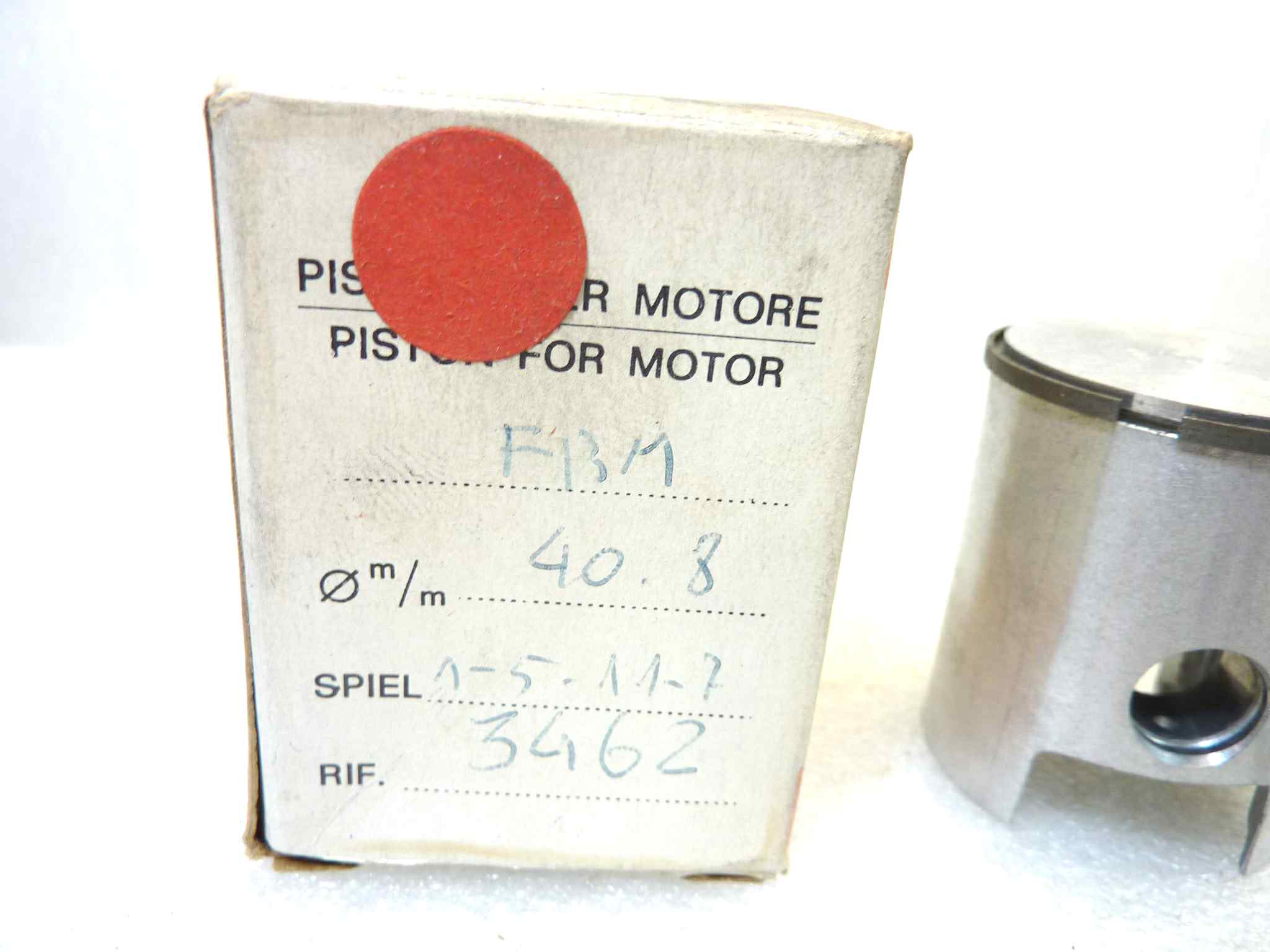 Pistone FBM Asso diametro 40,8 cod 3462 NUOVO Fondo di magazzino, VEDI FOTO, LEGGI DESCRIZIONE - immagine 2