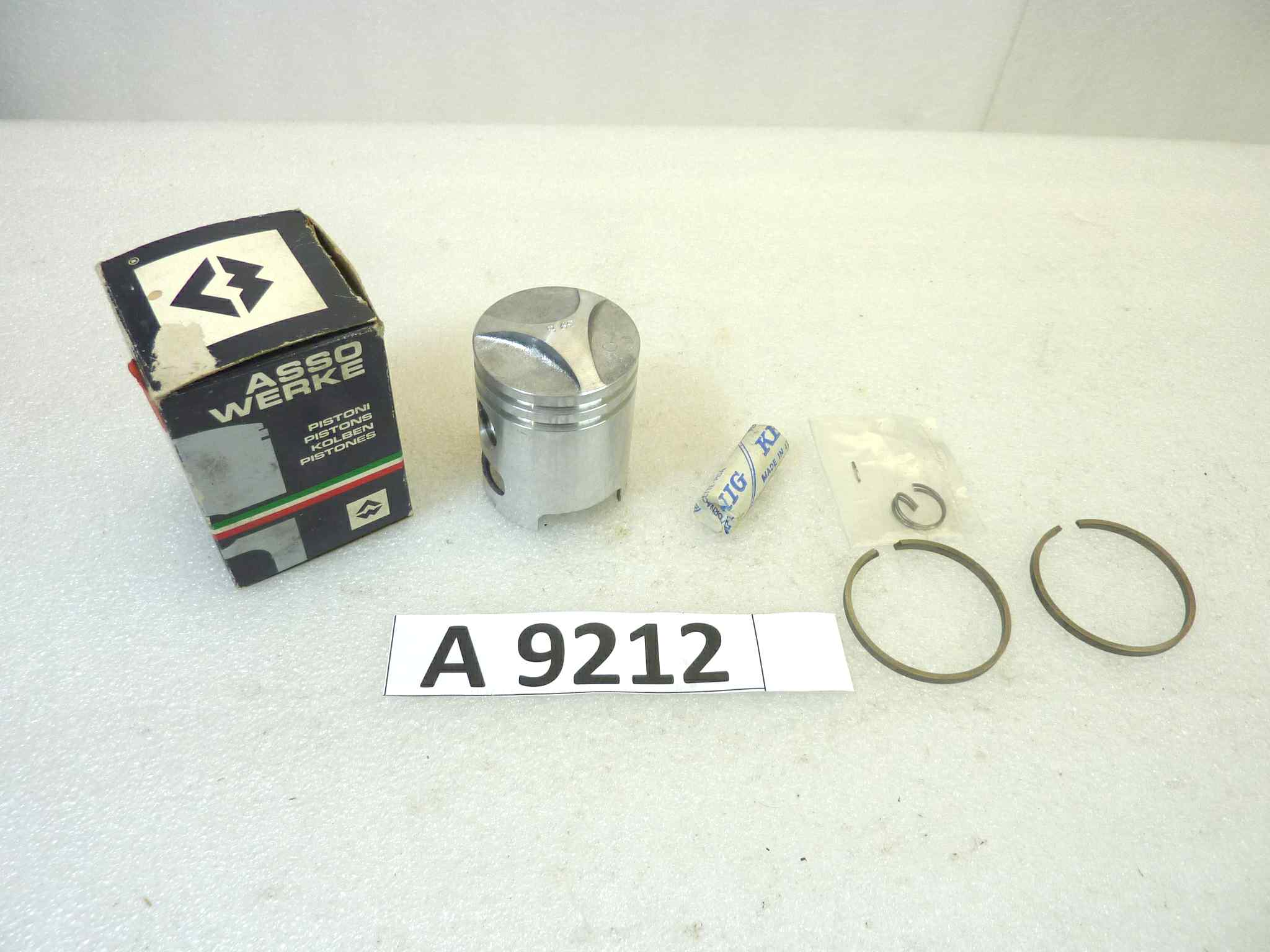 Pistone Atala Asso Werke diametro 39,8 cod 2827 NUOVO Fondo di magazzino, VEDI FOTO, LEGGI DESCRIZIONE