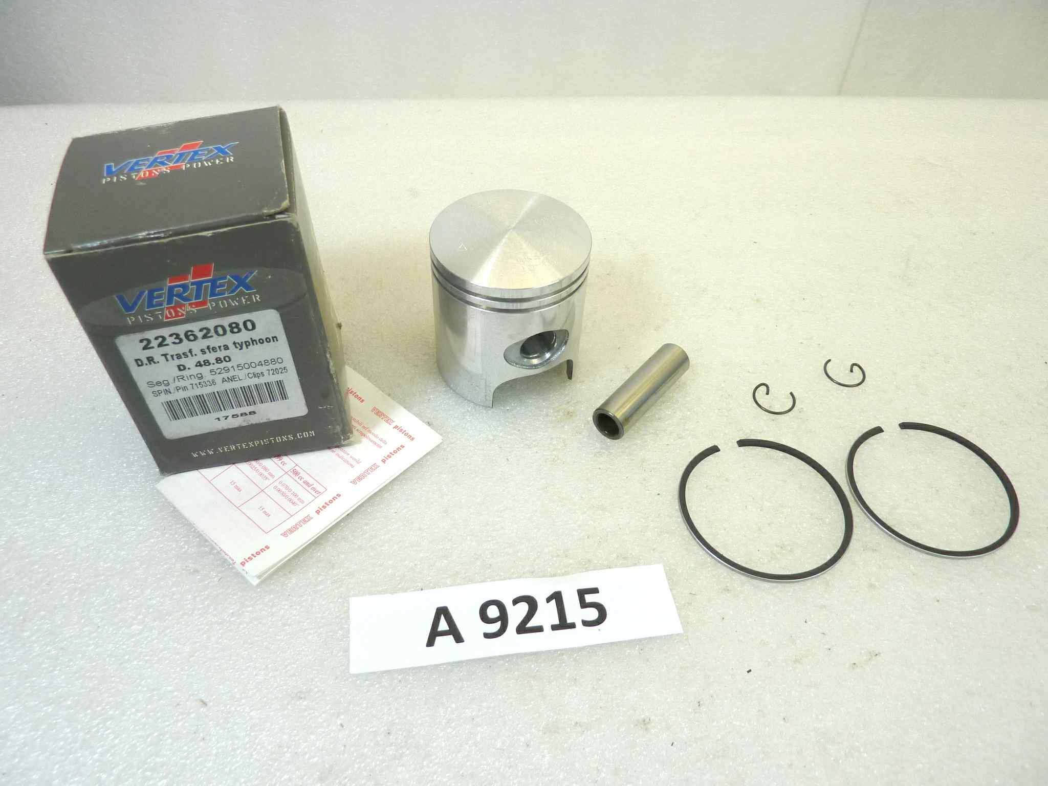 Pistone DR trasf. Sfera Typhoon Vertex diametro 48,8 cod 22362080 NUOVO Fondo di magazzino, VEDI FOTO, LEGGI DESCRIZIONE