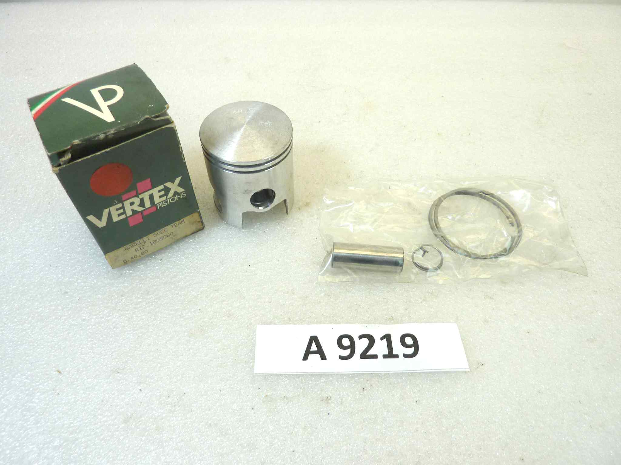 Pistone Garelli 50 CC Team Vertex diametro 40,8 cod 1805080 NUOVO Fondo di magazzino, VEDI FOTO, LEGGI DESCRIZIONE