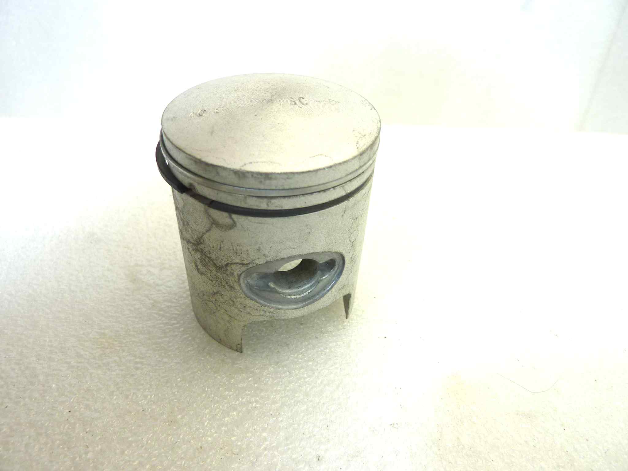 Pistone Peugeot Asso Werke diametro 40,8 cod 5296 NUOVO Fondo di magazzino, VEDI FOTO, LEGGI DESCRIZIONE - immagine 5