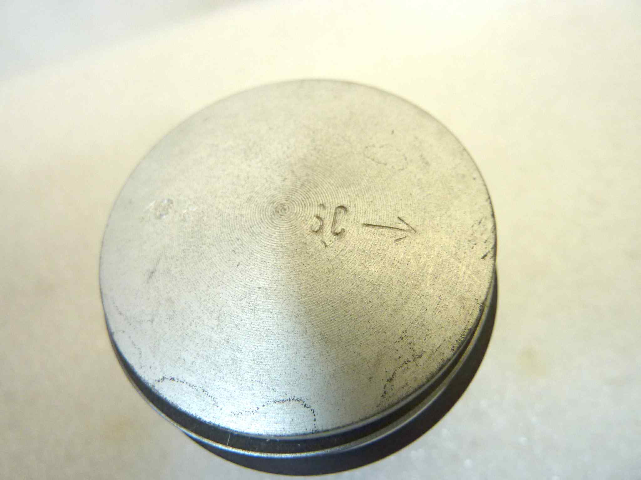 Pistone Peugeot Asso Werke diametro 40,8 cod 5296 NUOVO Fondo di magazzino, VEDI FOTO, LEGGI DESCRIZIONE - immagine 7