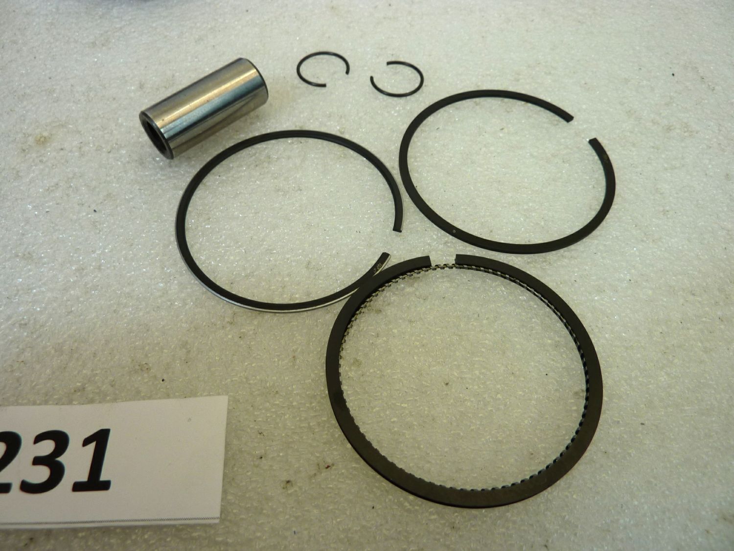 Pistone Aprilia 100 cc Meteor diametro 50,4 cod PC2146040 NUOVO Fondo di magazzino, VEDI FOTO, LEGGI DESCRIZIONE - immagine 12