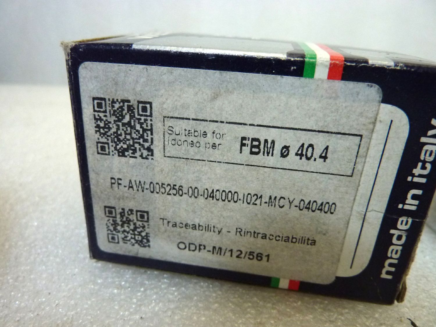 Pistone FBM o MN Scooter Asso Werke diametro 40,4 cod VM 5501636 NUOVO Fondo di magazzino, VEDI FOTO, LEGGI DESCRIZIONE - immagine 3