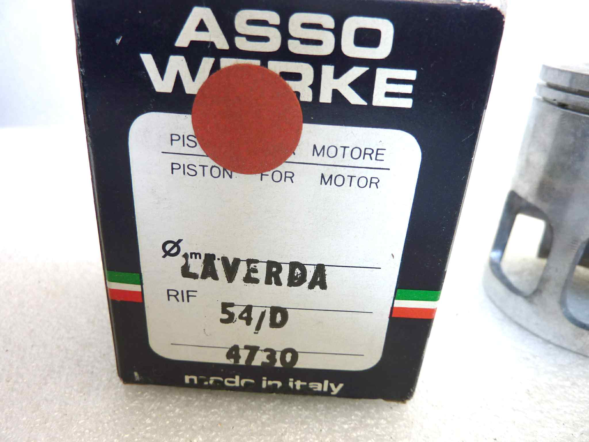 Pistone Laverda Asso diametro 54 D cod FO 4730 NUOVO Fondo di magazzino, VEDI FOTO, LEGGI DESCRIZIONE - immagine 2