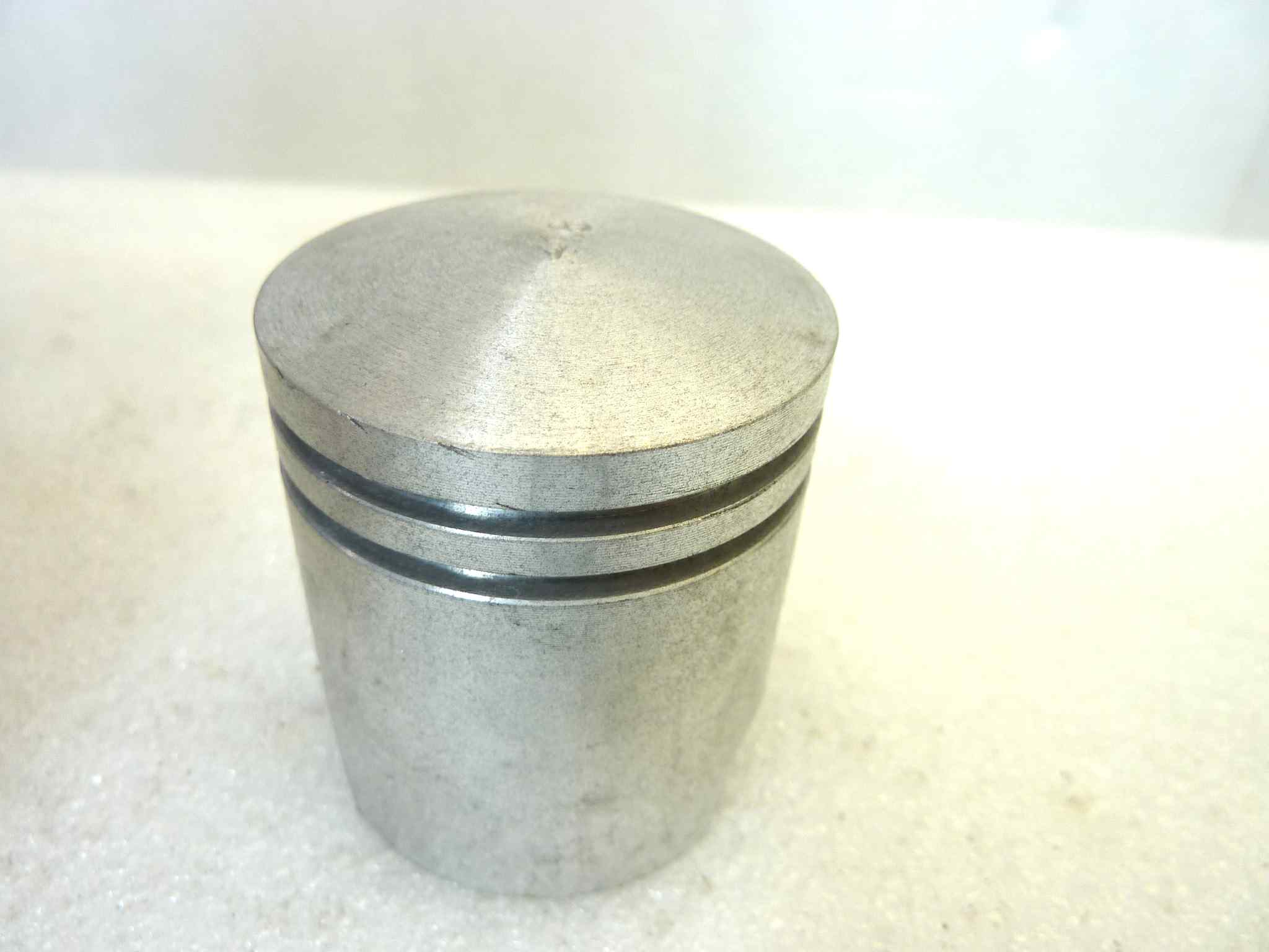 Pistone Motom Asso Werke diametro 41,8 cod 3112 no seeger no spinotto manca una fascia NUOVO Fondo di magazzino, VEDI FOTO, LEGGI DESCRIZIONE - immagine 4