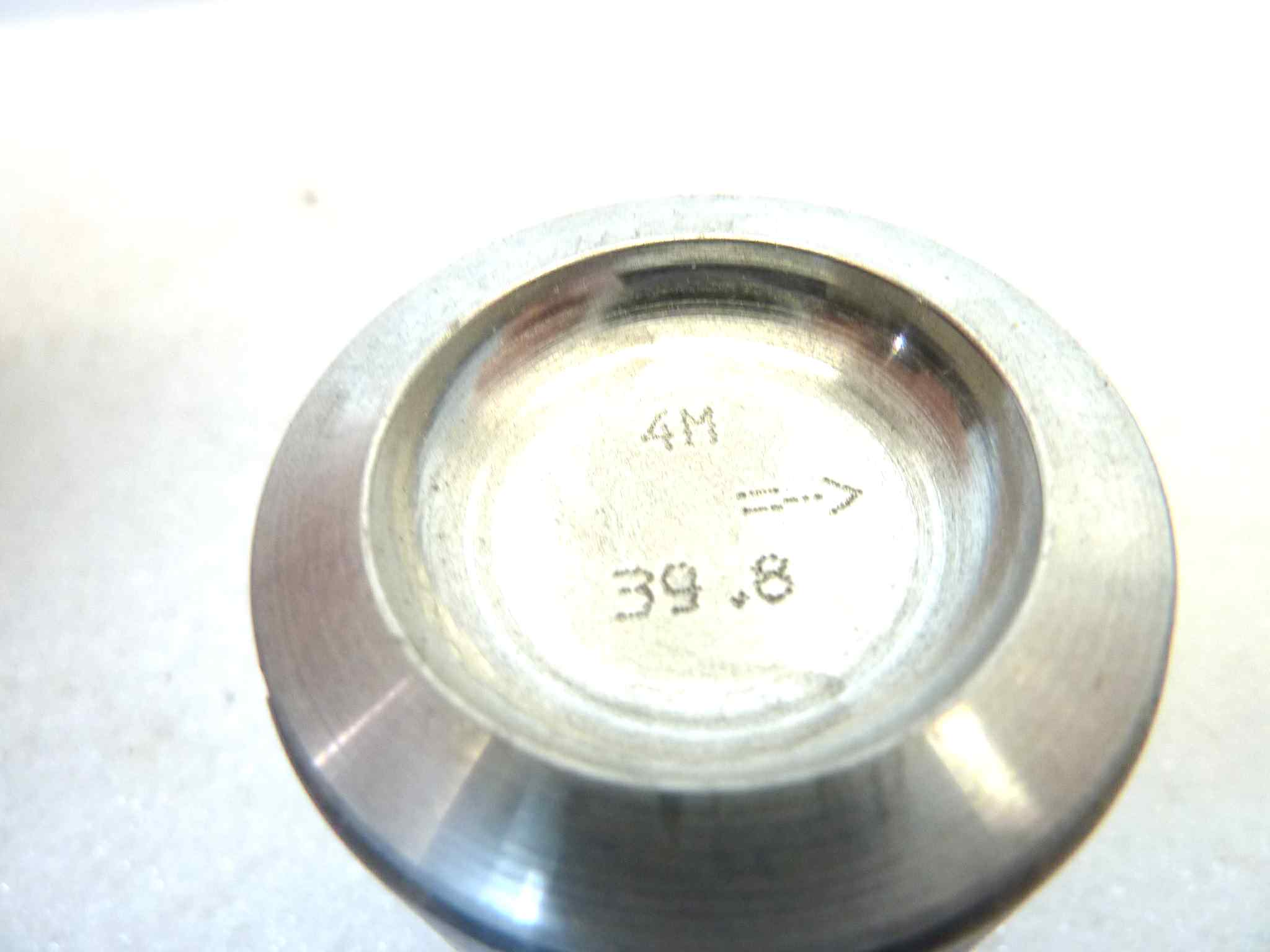 Pistone Ciao Piaggio Vertex diametro 39,8 (spin 10) no seeger no spinotto cod 1980 NUOVO Fondo di magazzino, VEDI FOTO, LEGGI DESCRIZIONE - immagine 8