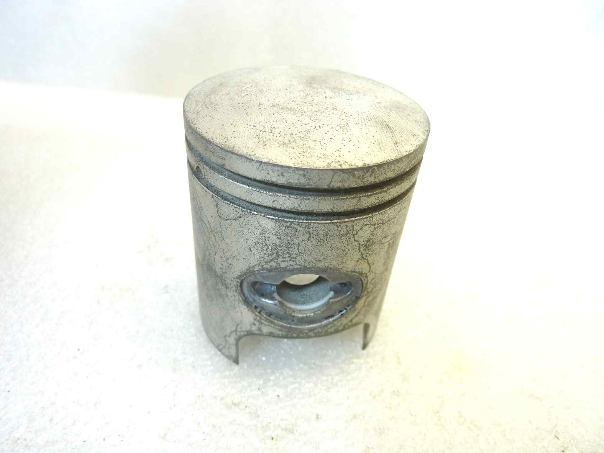 Pistone Peugeot Asso Werke diametro 40,8 cod 5296 manca una fascia NUOVO Fondo di magazzino, VEDI FOTO, LEGGI DESCRIZIONE - immagine 5