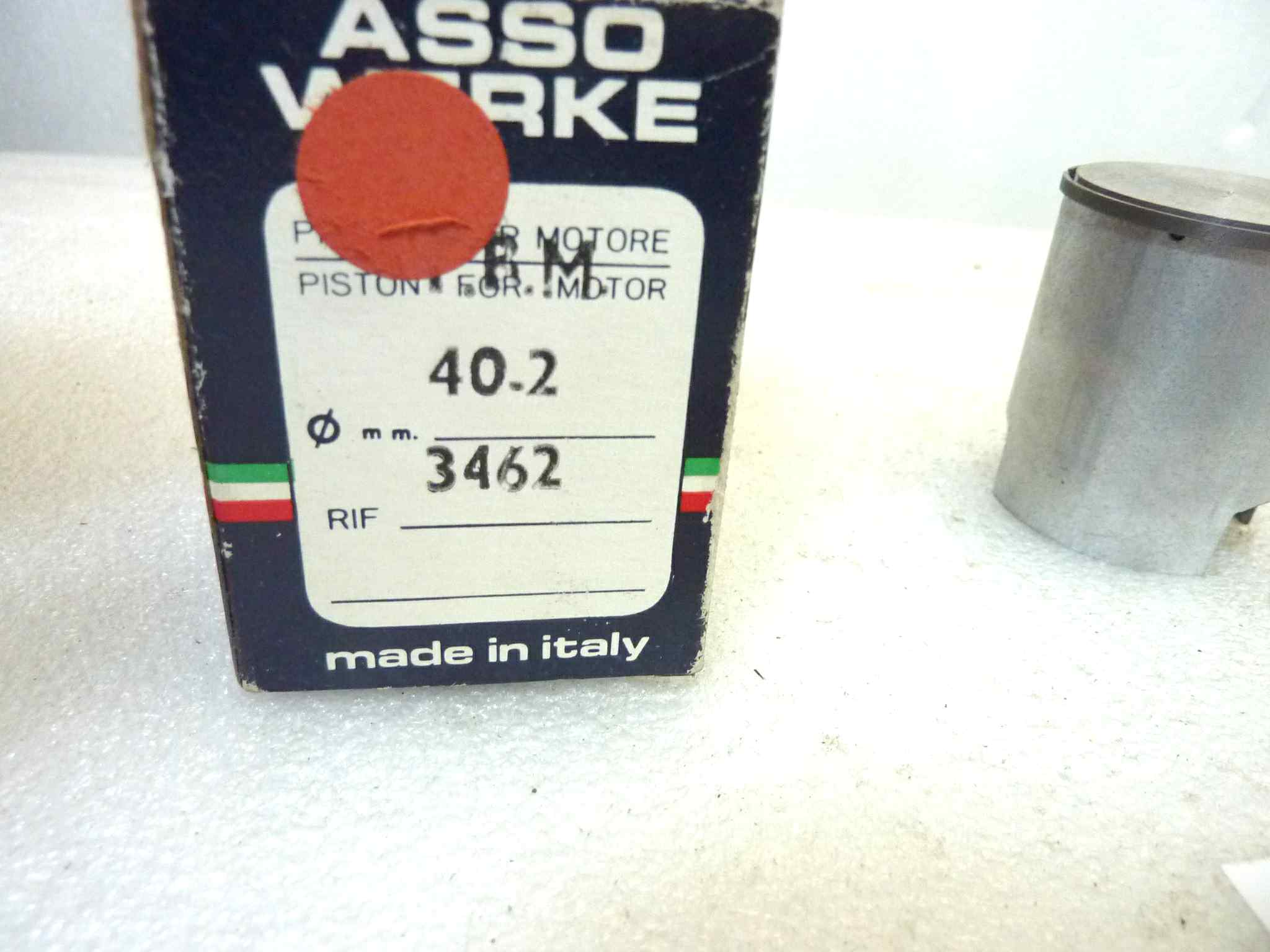 Pistone FBM Asso Werke diametro 40,2 cod 3462 no spinotto NUOVO Fondo di magazzino, VEDI FOTO, LEGGI DESCRIZIONE - immagine 2