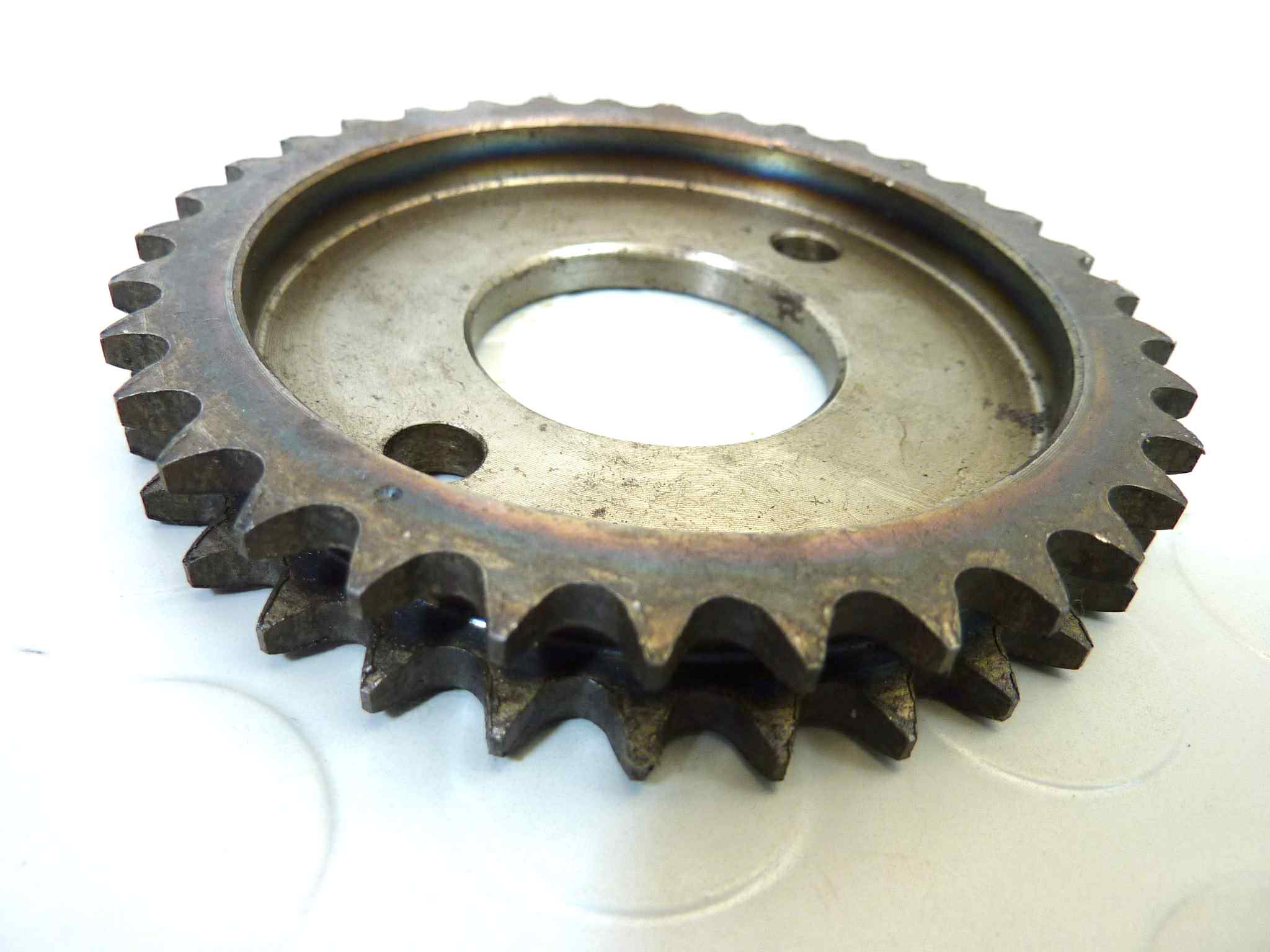 Ingranaggio distribuzione albero a camme Guzzi V35 V50 V65 doppia catena - immagine 2