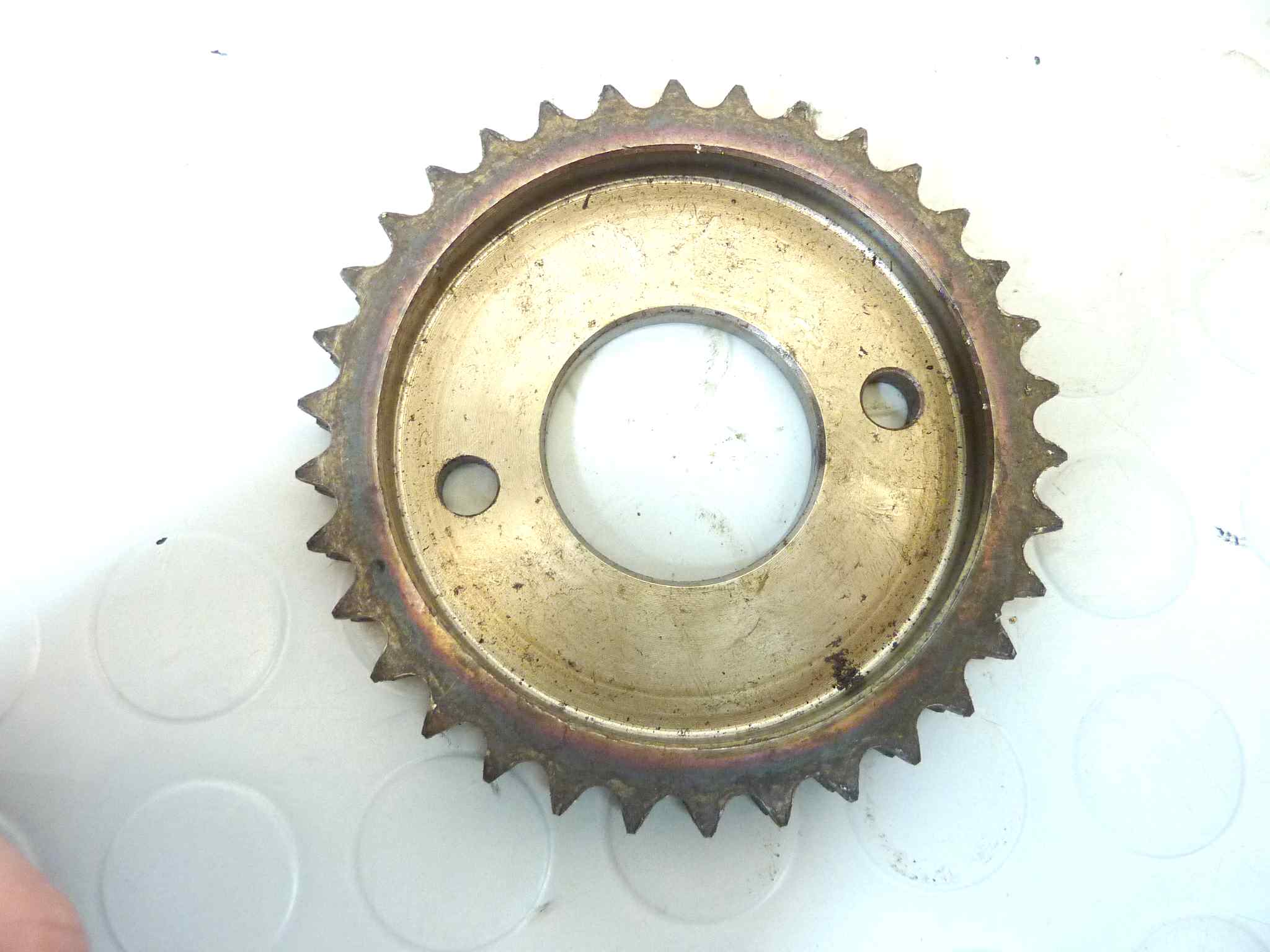 Ingranaggio distribuzione albero a camme Guzzi V35 V50 V65 doppia catena - immagine 8