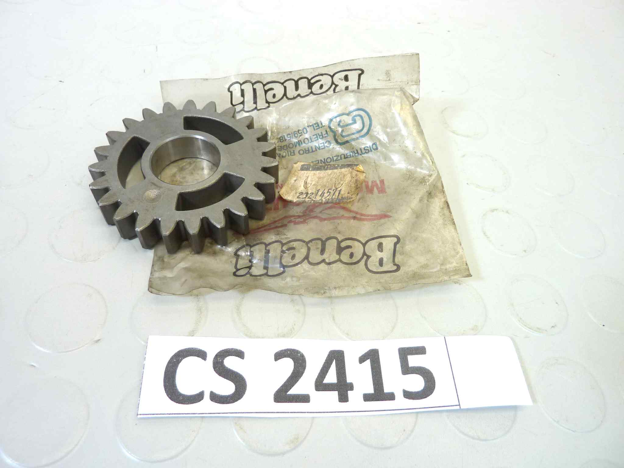 Ingranaggio seconda marcia Guzzi 65GT XPA Nevada 350/750 cambio cod 23214571 NUOVO fondo di magazzino, LEGGI DESCRIZIONE