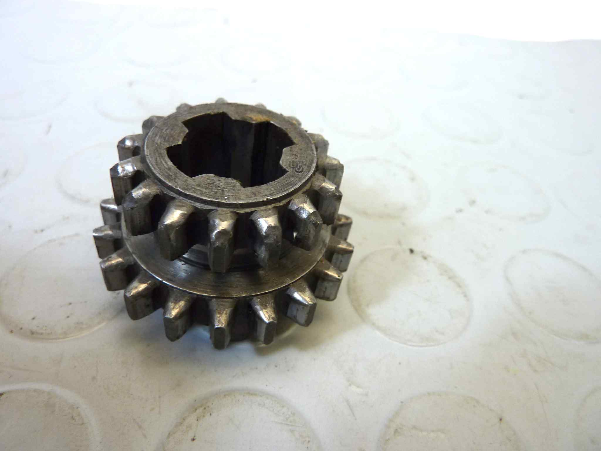 Ingranaggio doppio scorrevole Moto Guzzi Guzzino 65 36061 - immagine 3