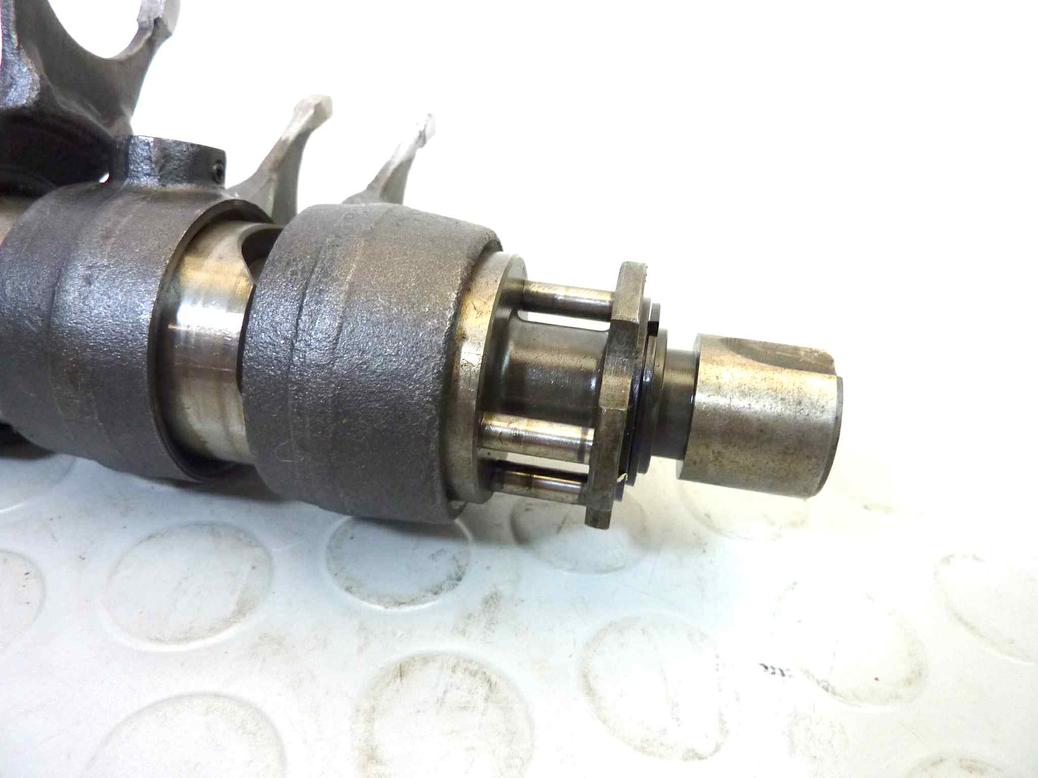 Tamburo desmodromico completo Guzzi Nevada Calssic 750 V7 Classic Breva 750 albero selettore con forcellini - immagine 5
