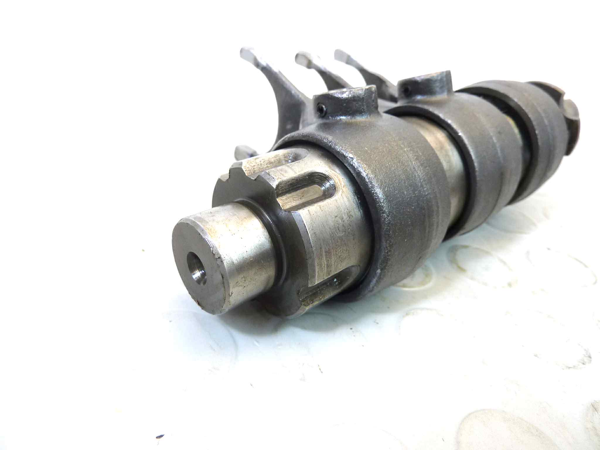 Tamburo desmodromico completo Guzzi Nevada Calssic 750 V7 Classic Breva 750 albero selettore con forcellini - immagine 6