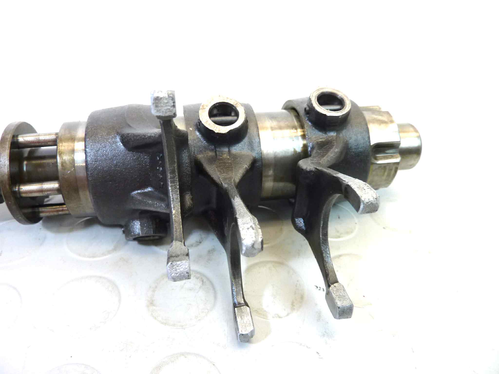 Tamburo desmodromico completo Guzzi Nevada Calssic 750 V7 Classic Breva 750 albero selettore con forcellini - immagine 12