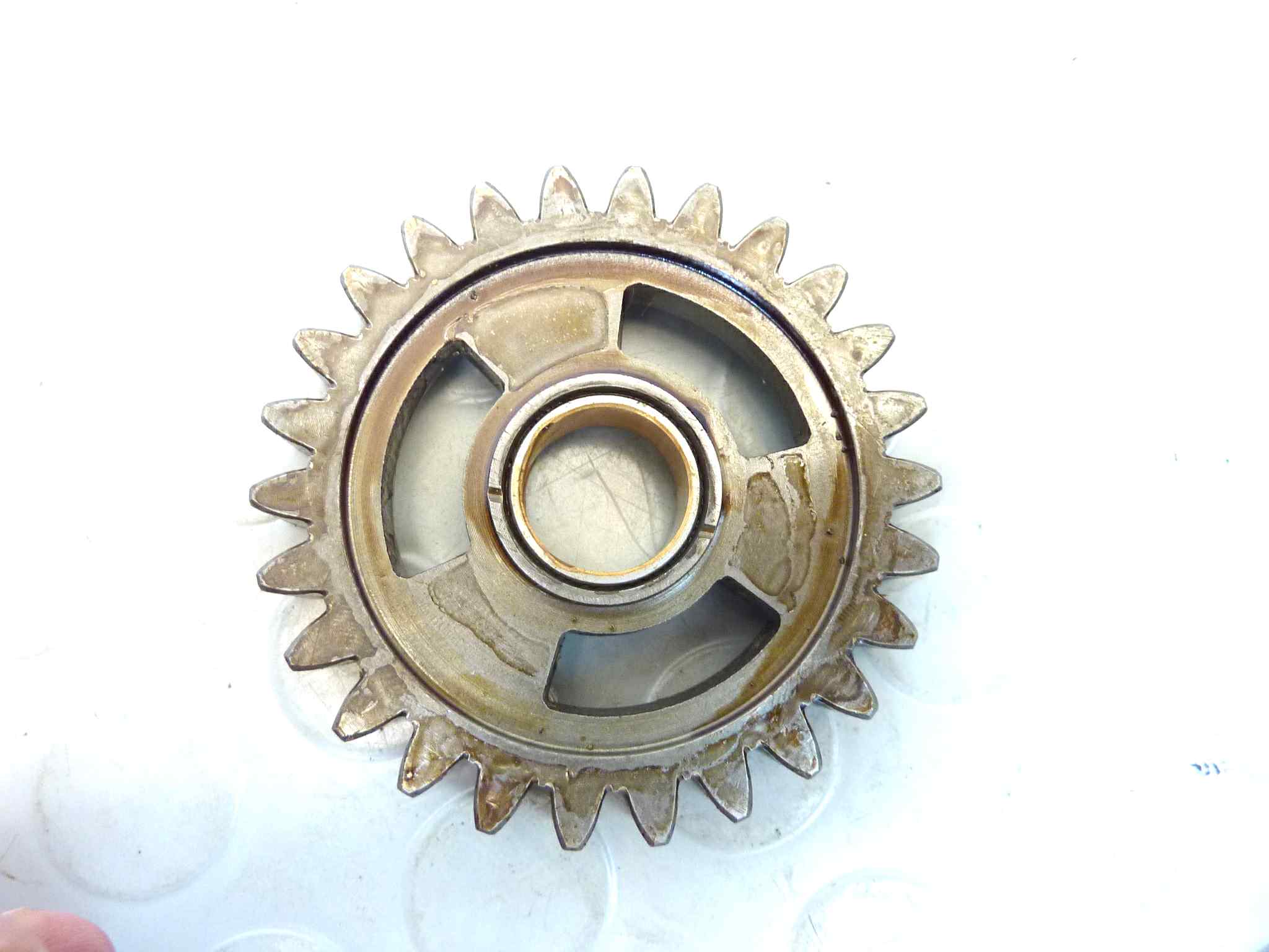 Ingranaggio prima marcia Guzzi 65GT V65 Florida PA cambio cod 19214063 NUOVO fondo di magazzino, LEGGI DESCRIZIONE - immagine 3