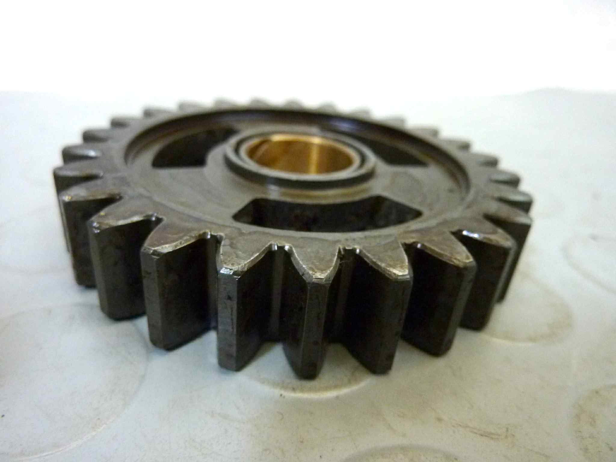 Ingranaggio prima marcia Guzzi 65GT V65 Florida PA cambio cod 19214063 NUOVO fondo di magazzino, LEGGI DESCRIZIONE - immagine 6