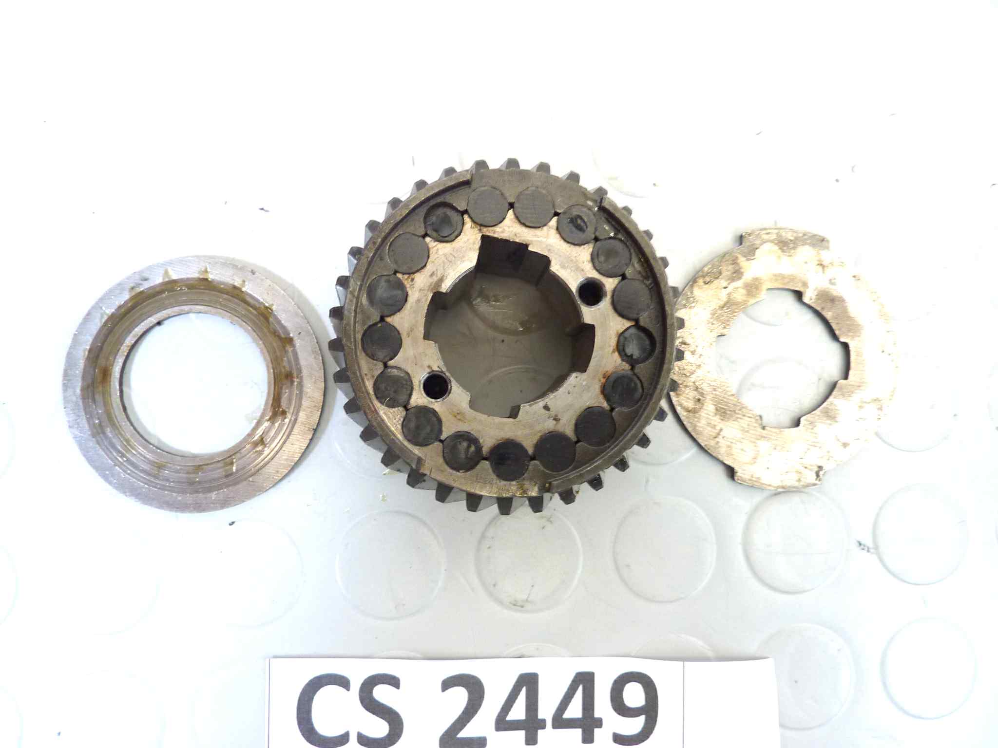 Pignone elastico albero motore Guzzi Lodola 235 cod 32070200 - immagine 3