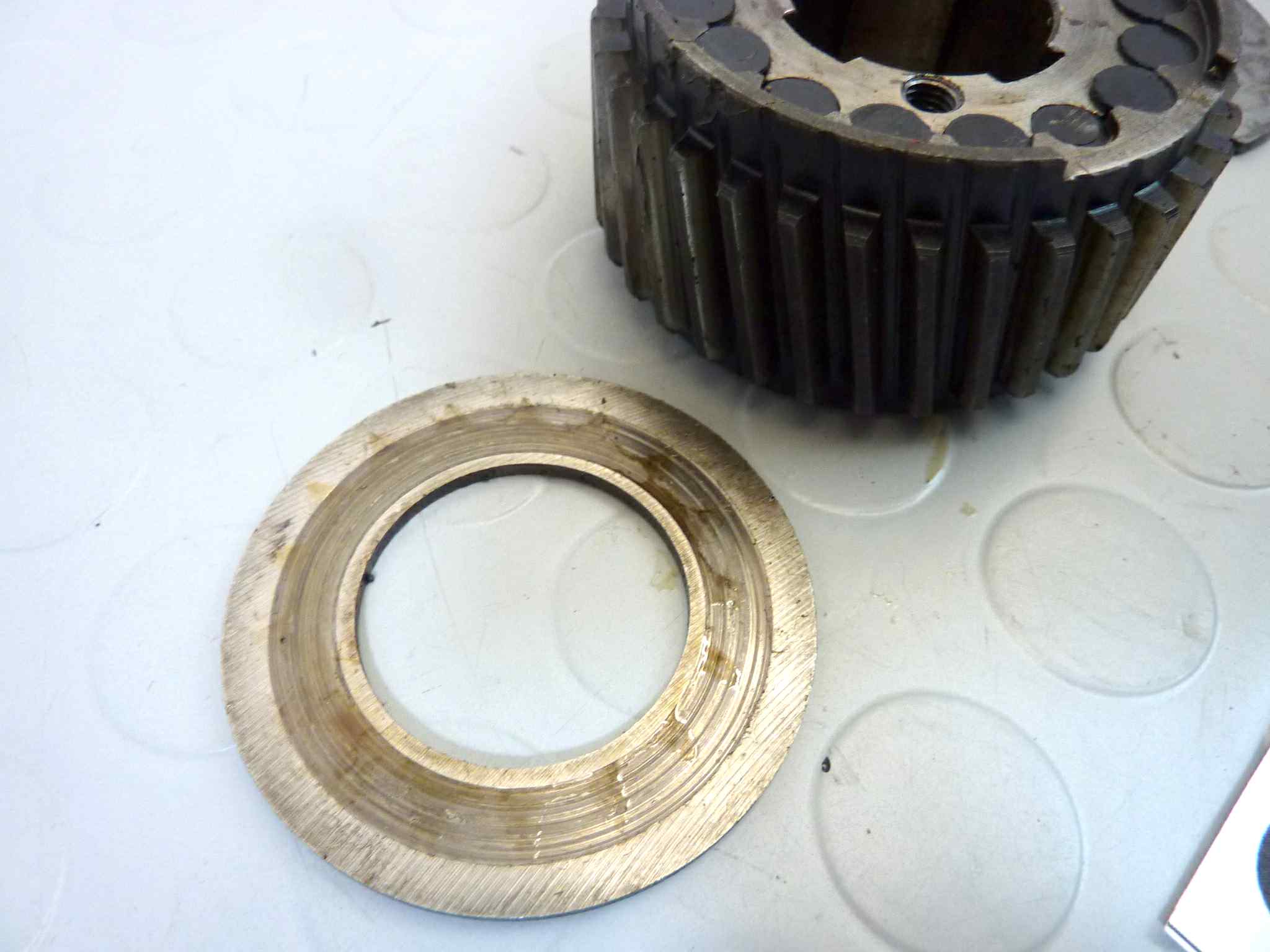 Pignone elastico albero motore Guzzi Lodola 235 cod 32070200 - immagine 4