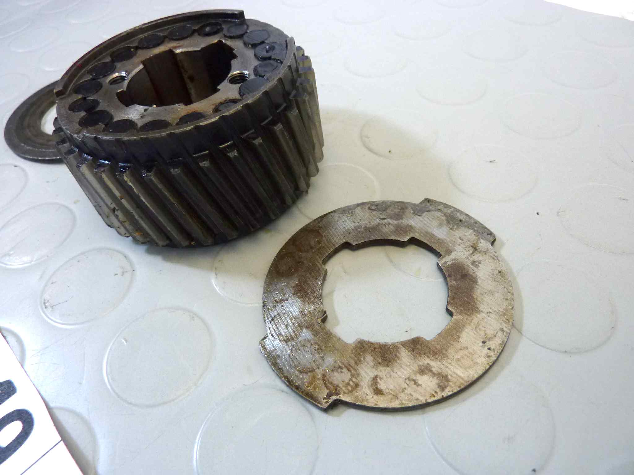 Pignone elastico albero motore Guzzi Lodola 235 cod 32070200 - immagine 5