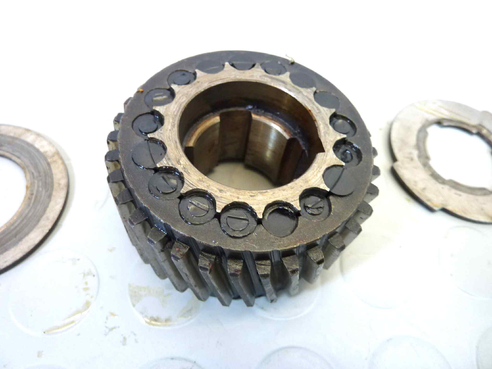 Pignone elastico albero motore Guzzi Lodola 235 cod 32070200 - immagine 6