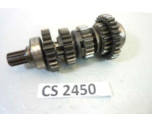 Albero secondario completo Guzzi V35 V50 prima serie cod albero 19213600 con ingranaggi
