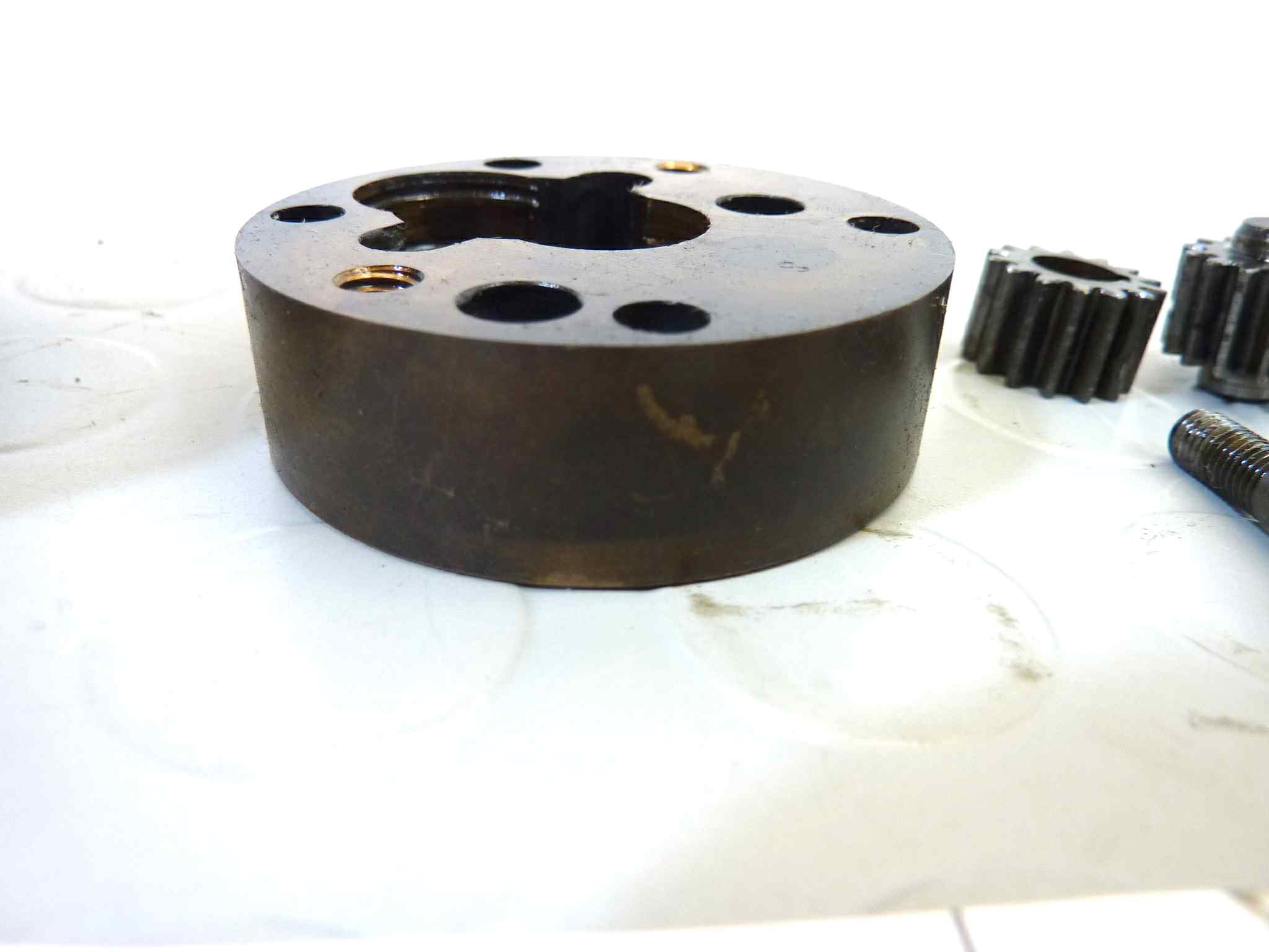 Pompa olio Moto Guzzi Galletto 160 come da foto - immagine 5