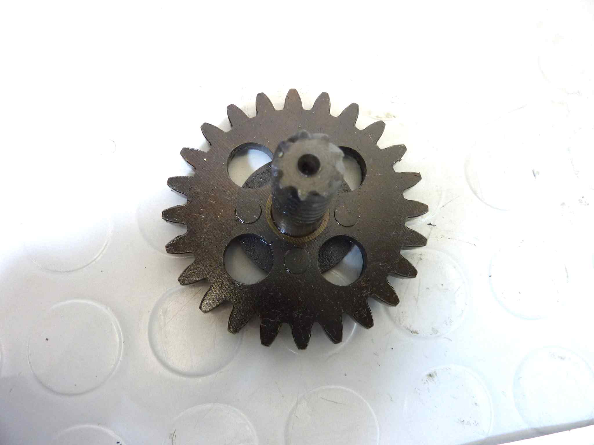 Ingranaggio Pompa Olio Per Moto Guzzi Galletto 192 cc - immagine 5
