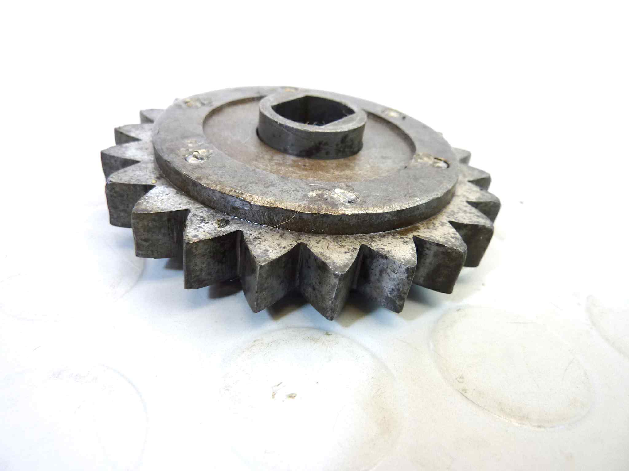 Ingranaggio a scatto messa in moto Guzzi Galletto 160 175 192 - immagine 2
