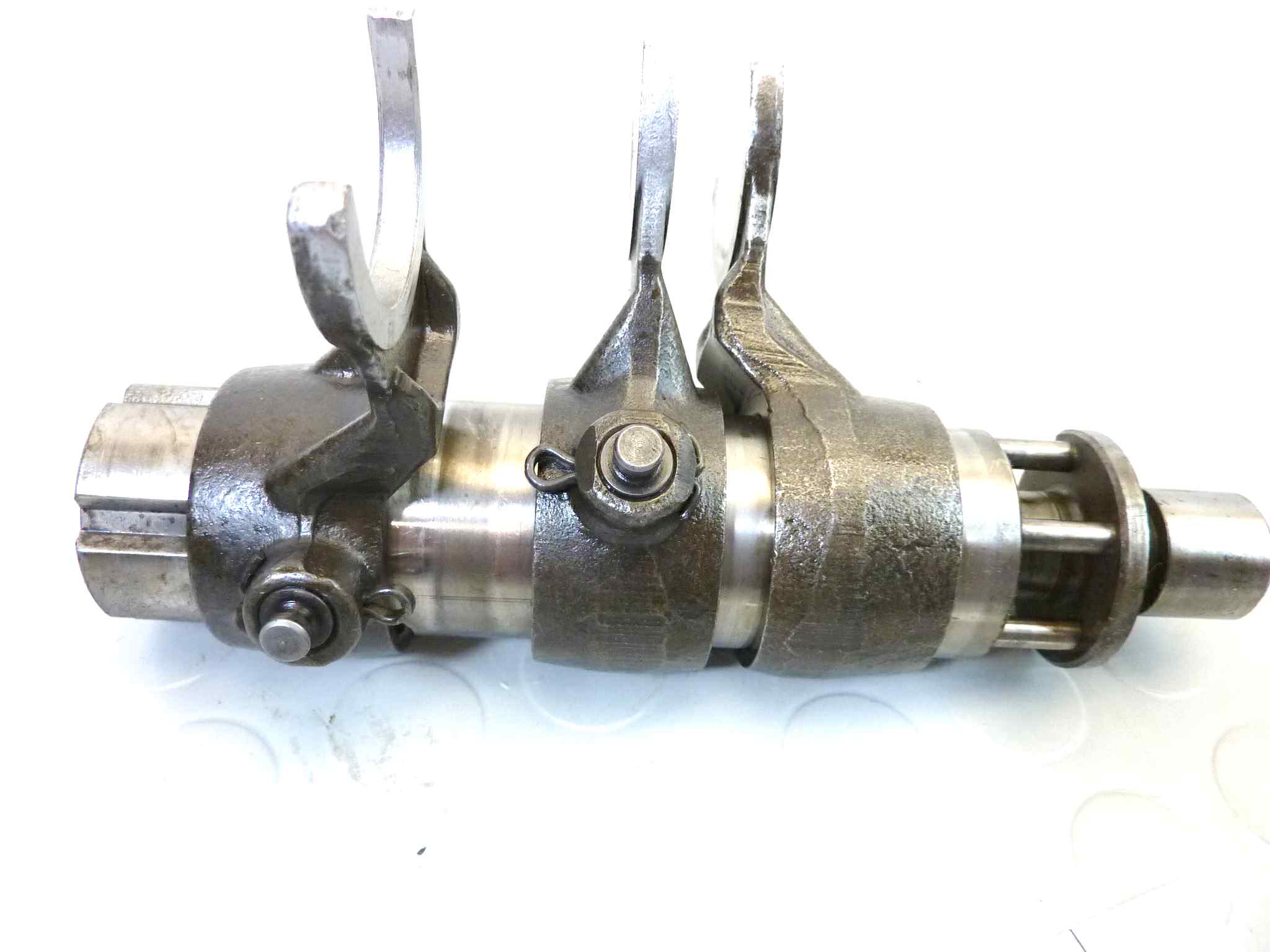 Tamburo scanalato Guzzi V35 V50 prima serie con forcellini cod 19234400 NUOVO fondo di magazzino, LEGGI DESCRIZIONE - immagine 2