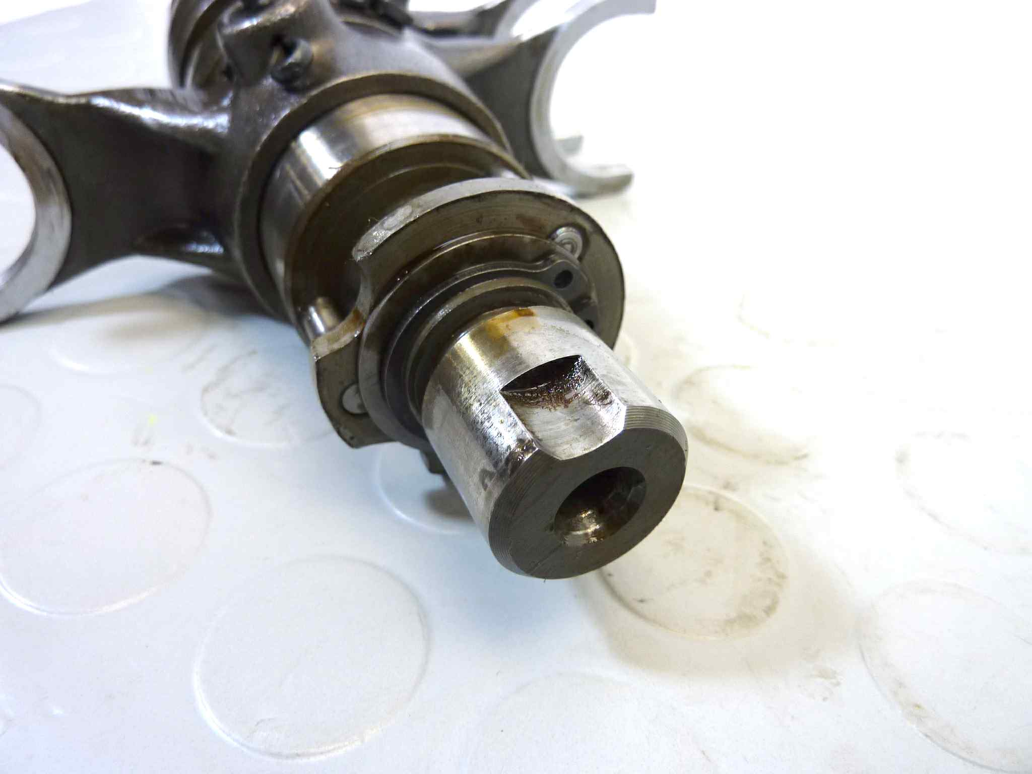 Tamburo scanalato Guzzi V35 V50 prima serie con forcellini cod 19234400 NUOVO fondo di magazzino, LEGGI DESCRIZIONE - immagine 11