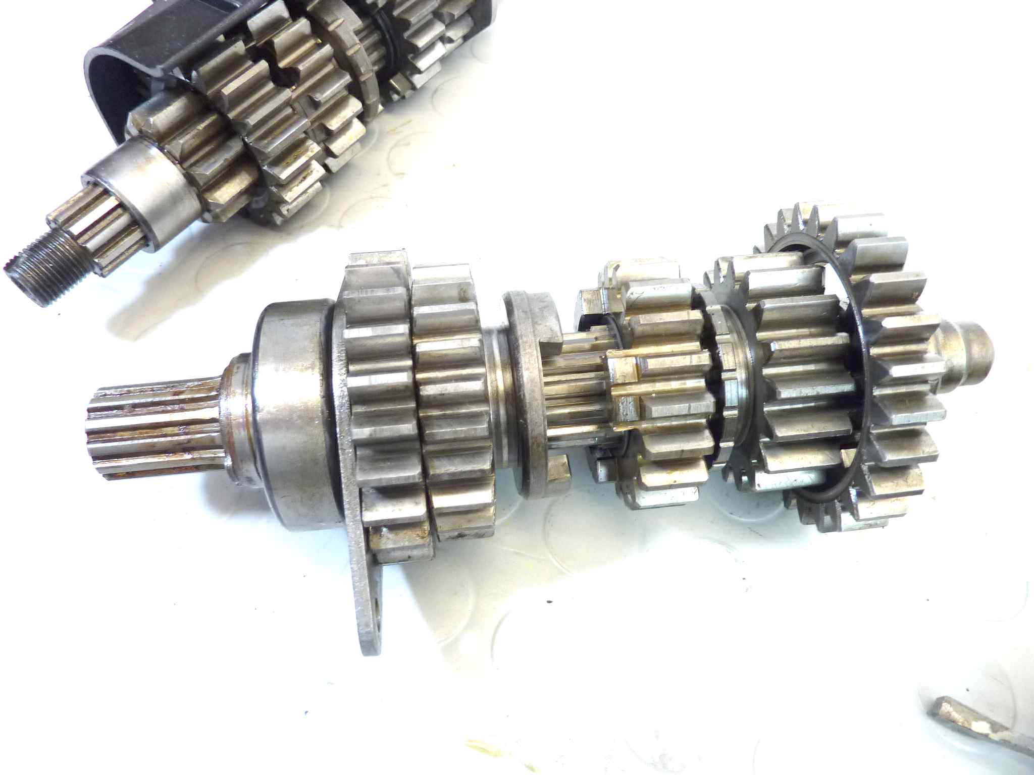 Cambio completo Guzzi V65 Florida con ingranaggio quarta marcia da sostituire - immagine 8