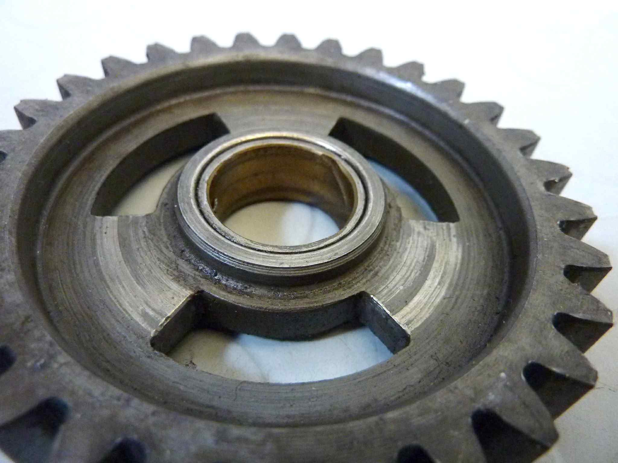 Ingranaggio prima marcia Guzzi NTX 350 V35 Custom II serie PA Florida V50 III serie cambio cod 19214001 - immagine 6