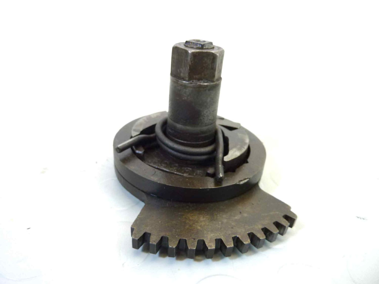 Albero selettore cambio Moto Guzzi Galletto 192 cod 39266 38236400 - immagine 2