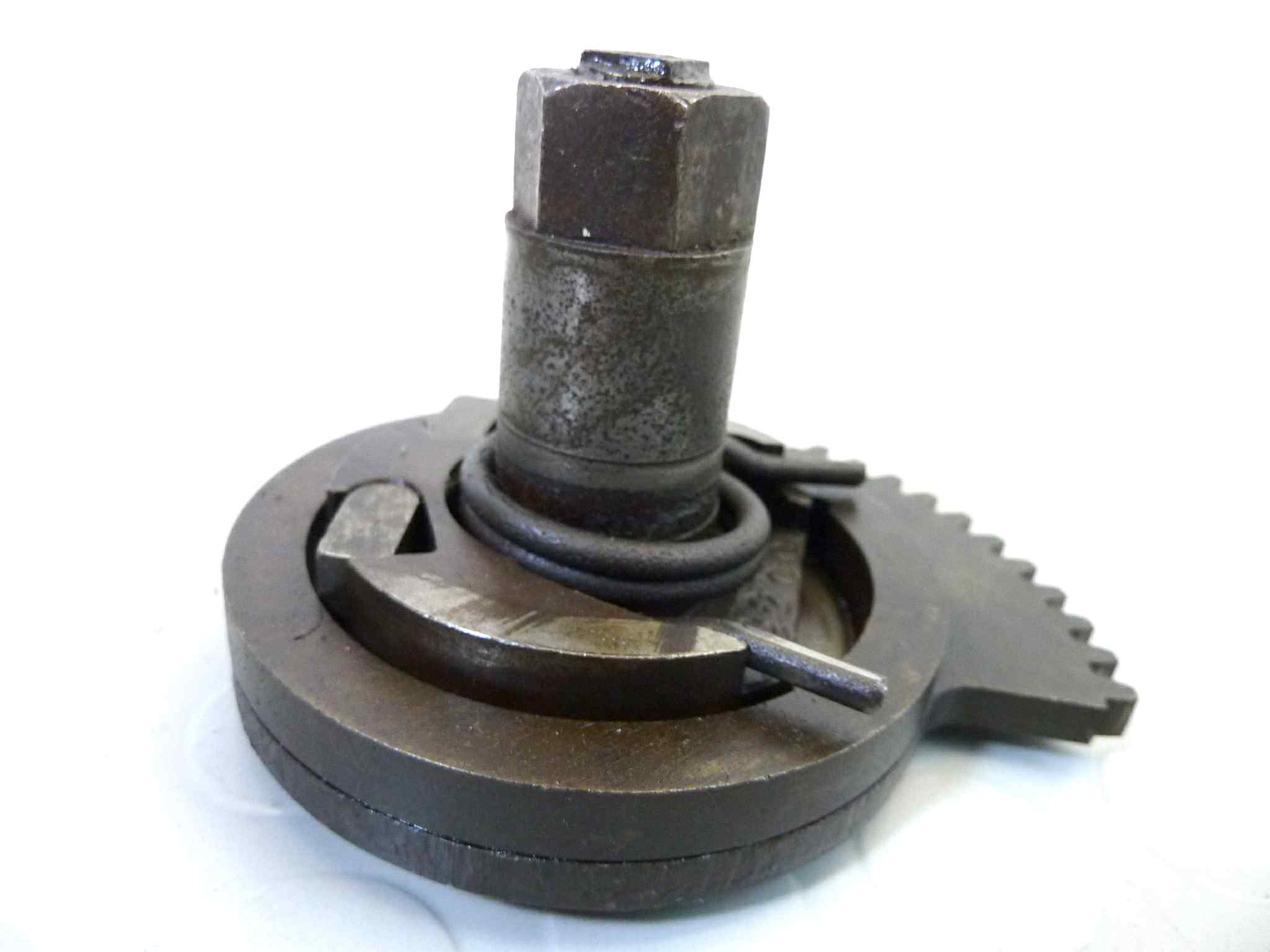 Albero selettore cambio Moto Guzzi Galletto 192 cod 39266 38236400 - immagine 5