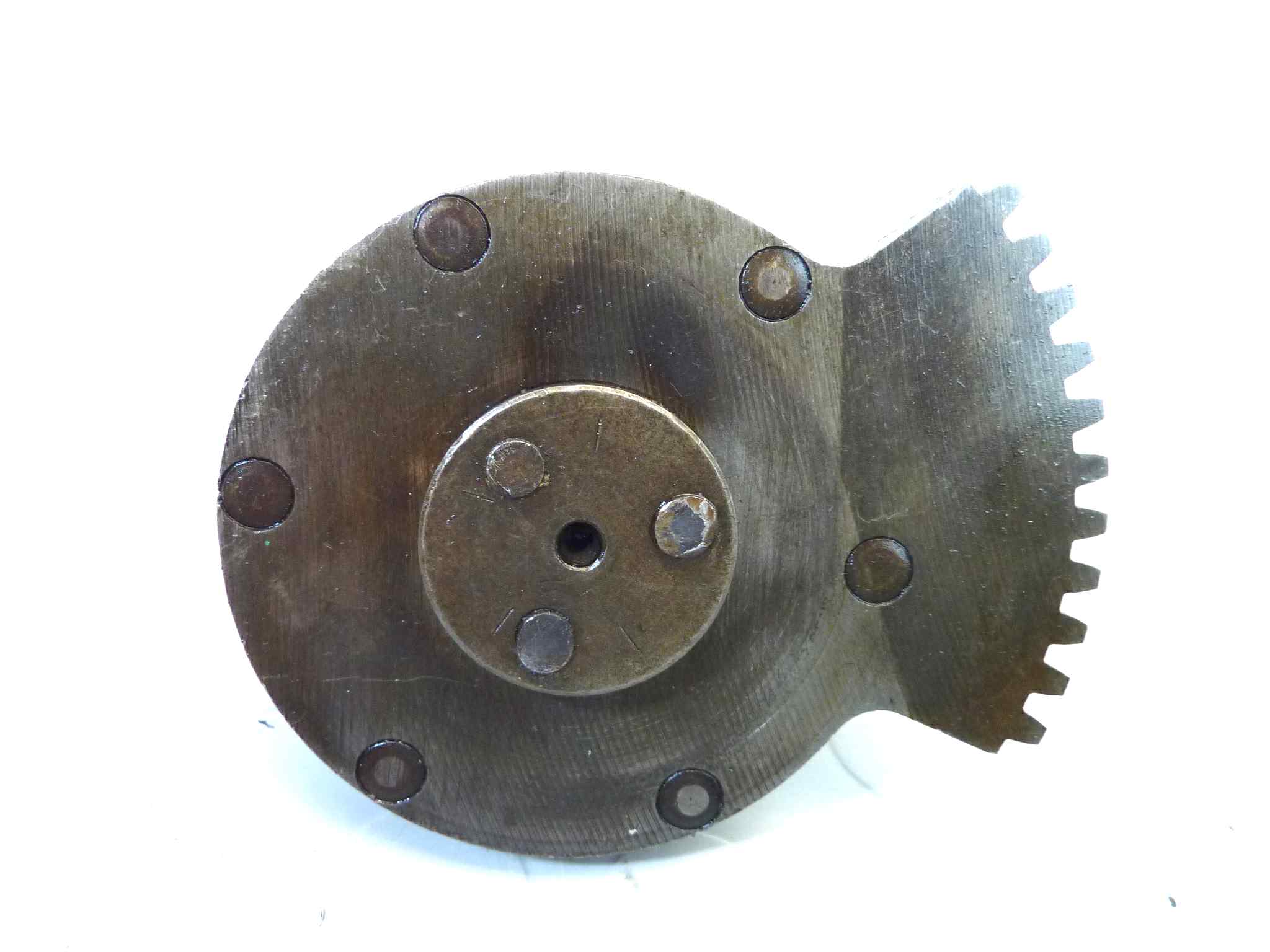 Albero selettore cambio Moto Guzzi Galletto 192 cod 39266 38236400 - immagine 6
